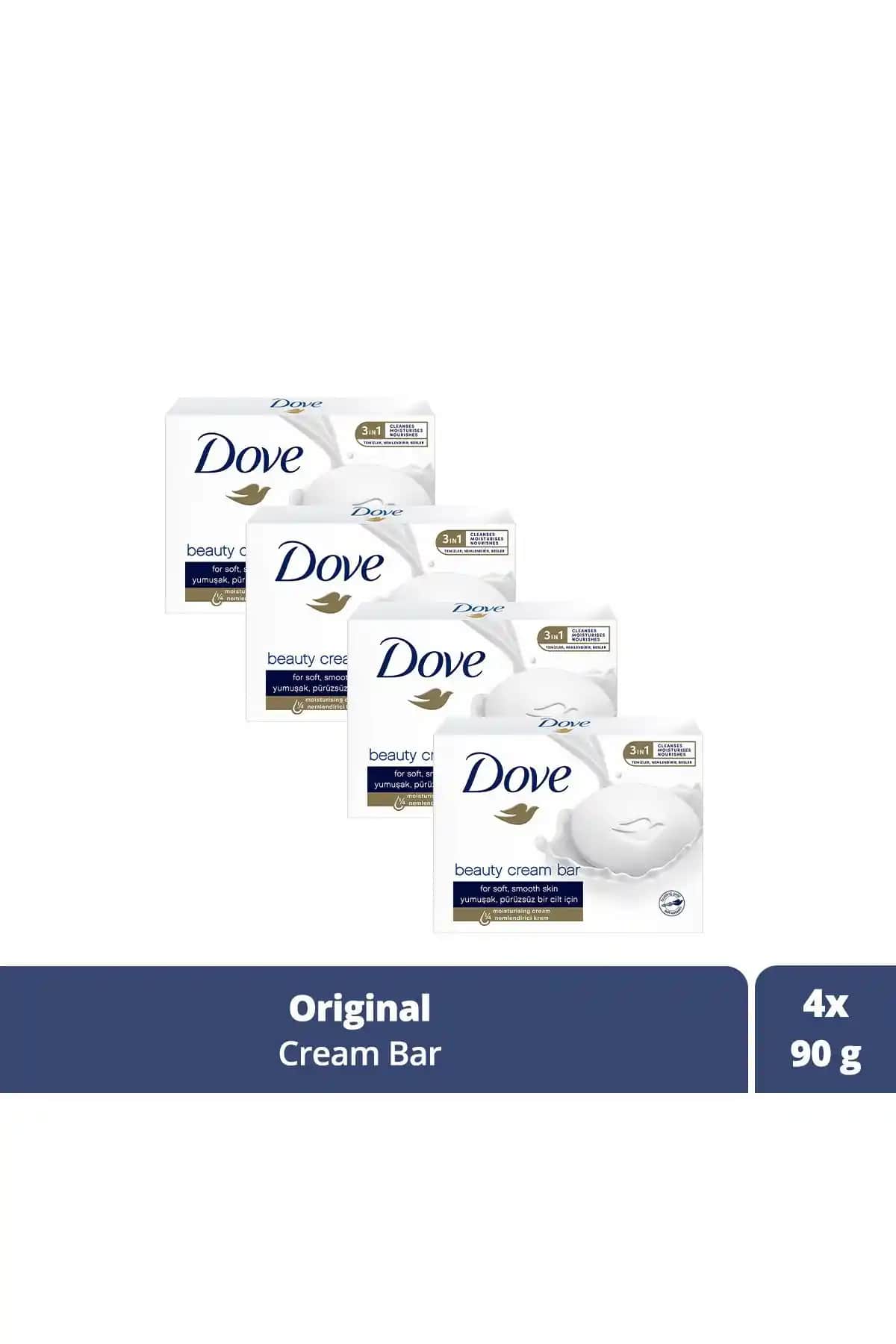 Dove Beauty Cream Bar: Doğal ve Nemlendirici Güzellik Sabunu Türkiye Menşei