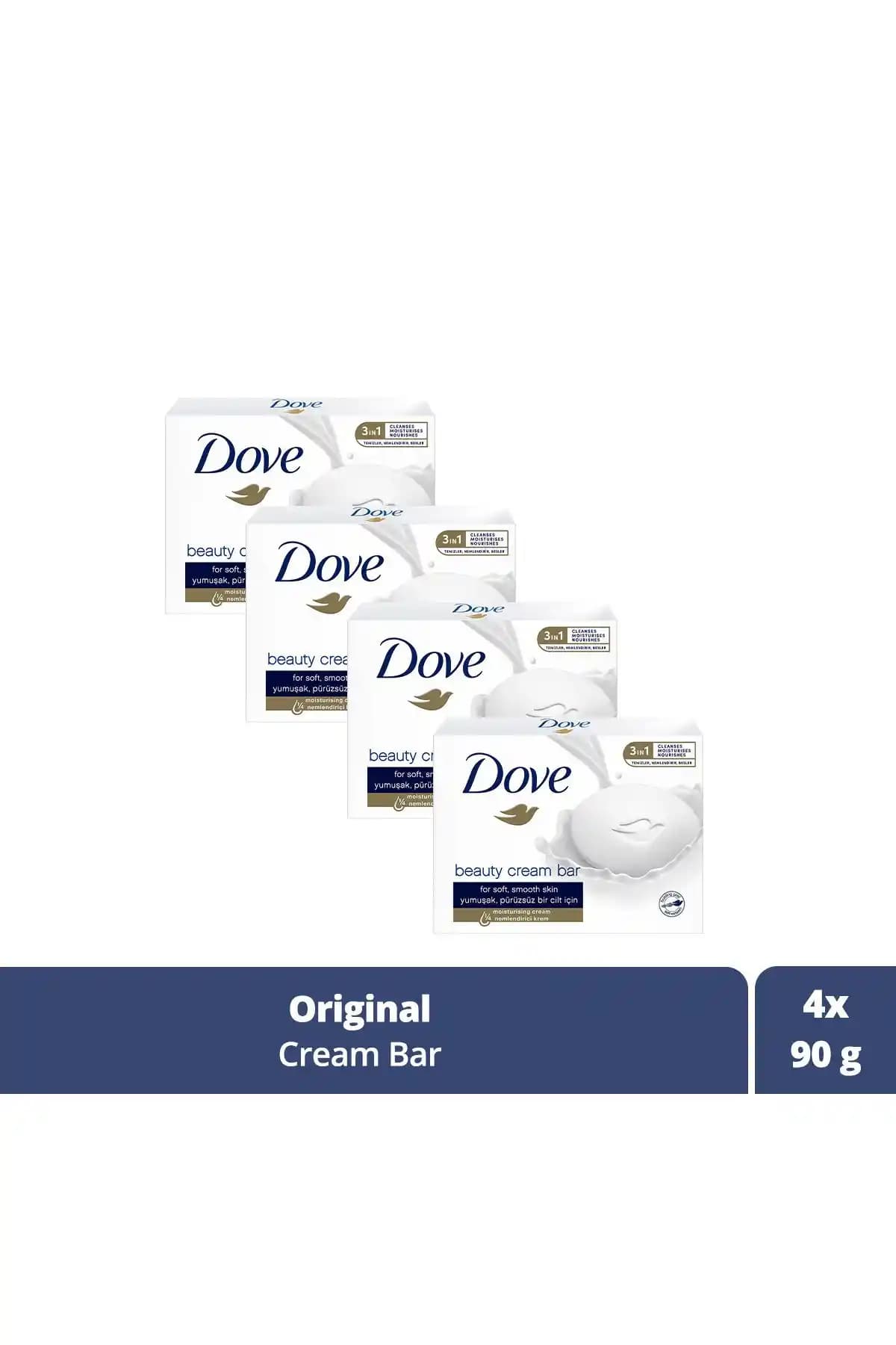 Dove Beauty Cream Bar: Doğal ve Nemlendirici Güzellik Sabunu Türkiye Menşei