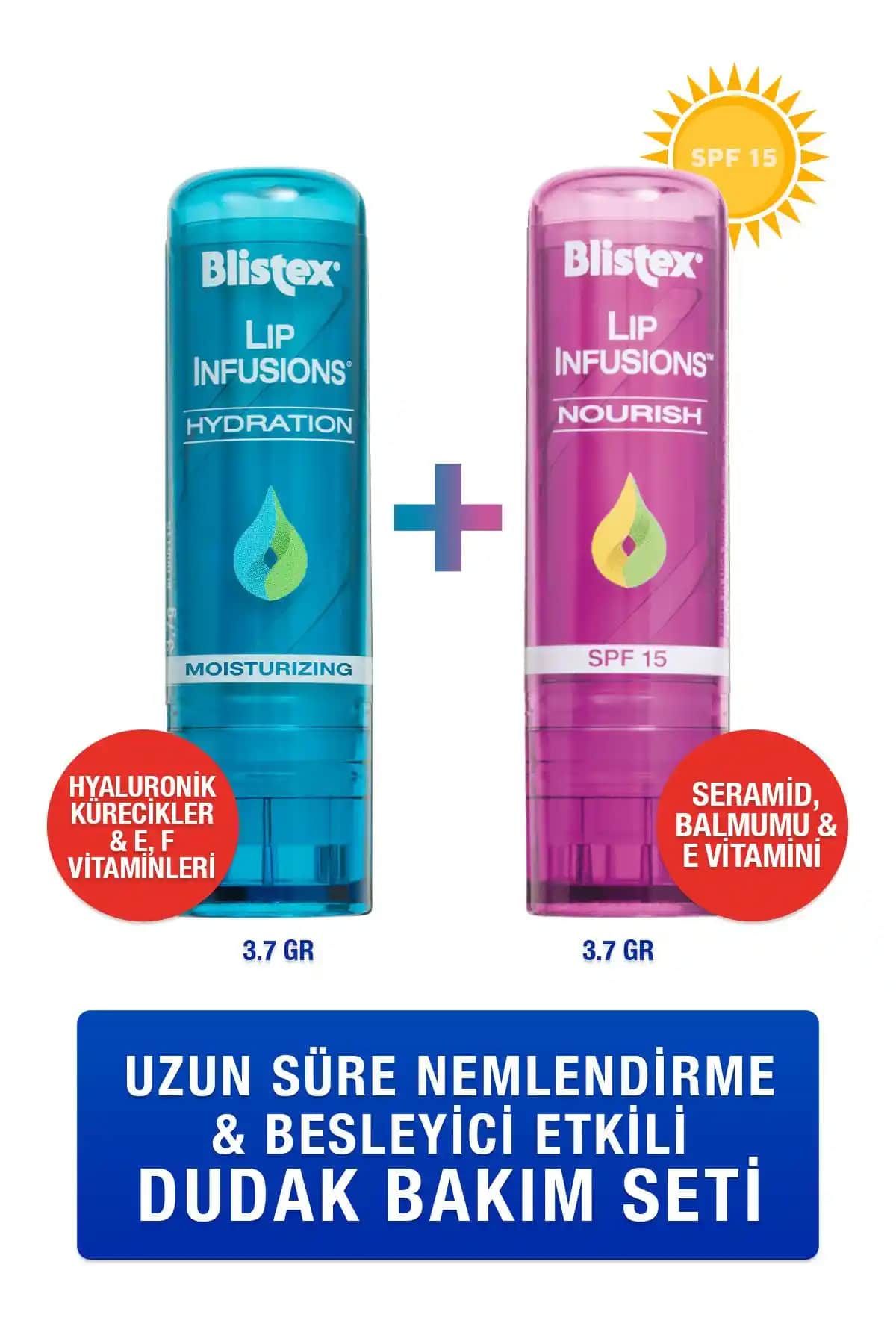 Dudak Sağlığını Koruyan ve Estetik Görünüm Sağlayan Blistex Lip Infusions Serisi