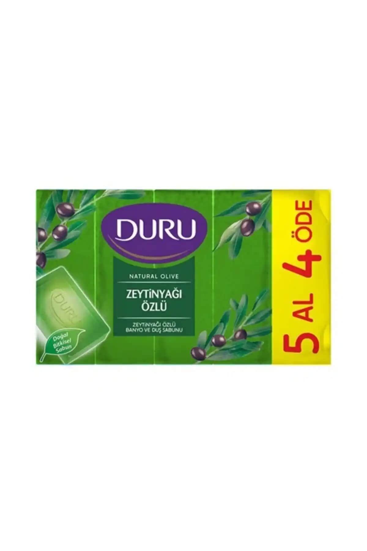 Duru Zeytinyağlı Duş Sabunu 750 Gr Doğal ve Cilt Dostu Temizlik Ürünü