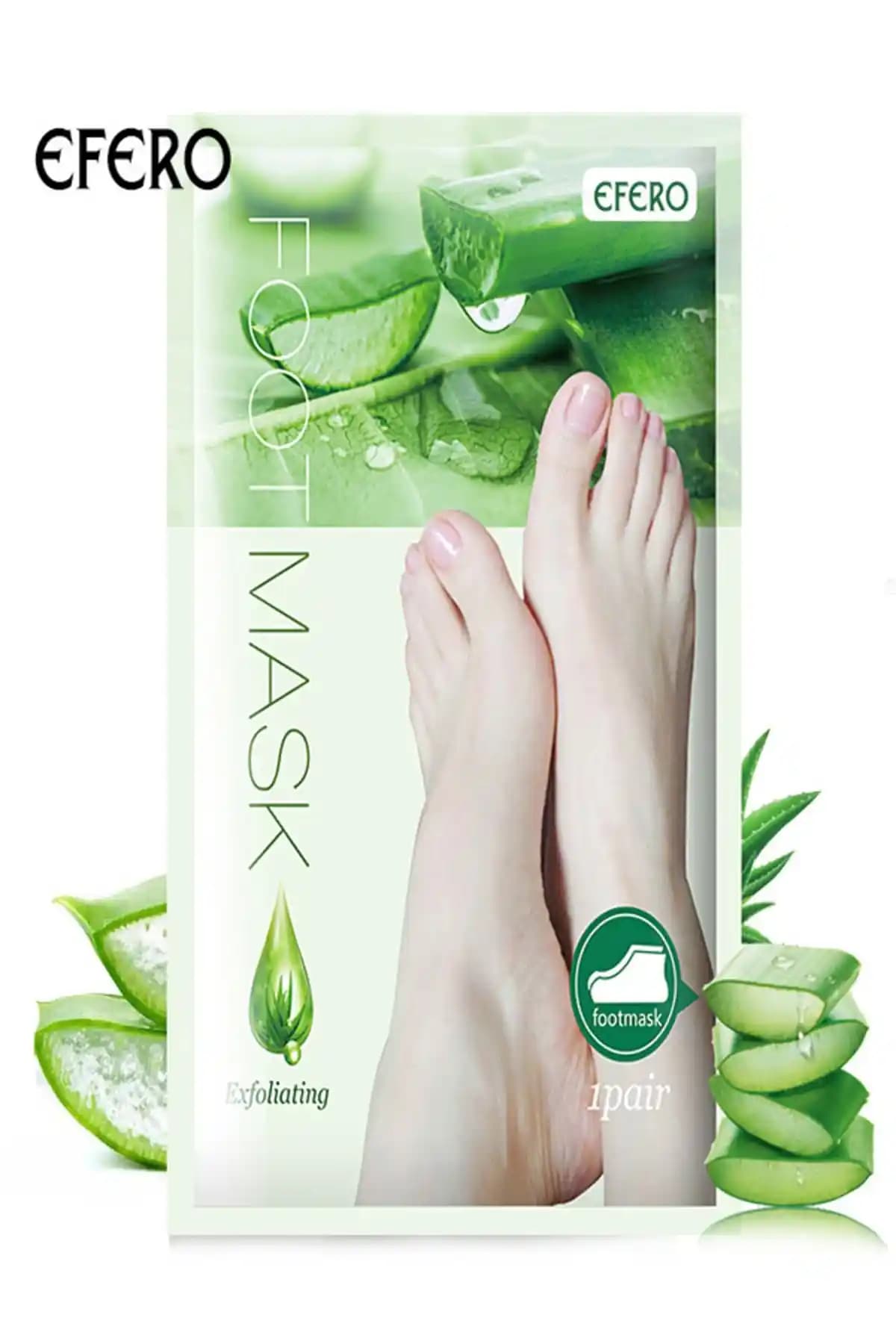 Eglips Aloe Vera Efero Ayak Soyucu Çorap ile Doğal ve Etkili Ayak Peelingi Uygulaması