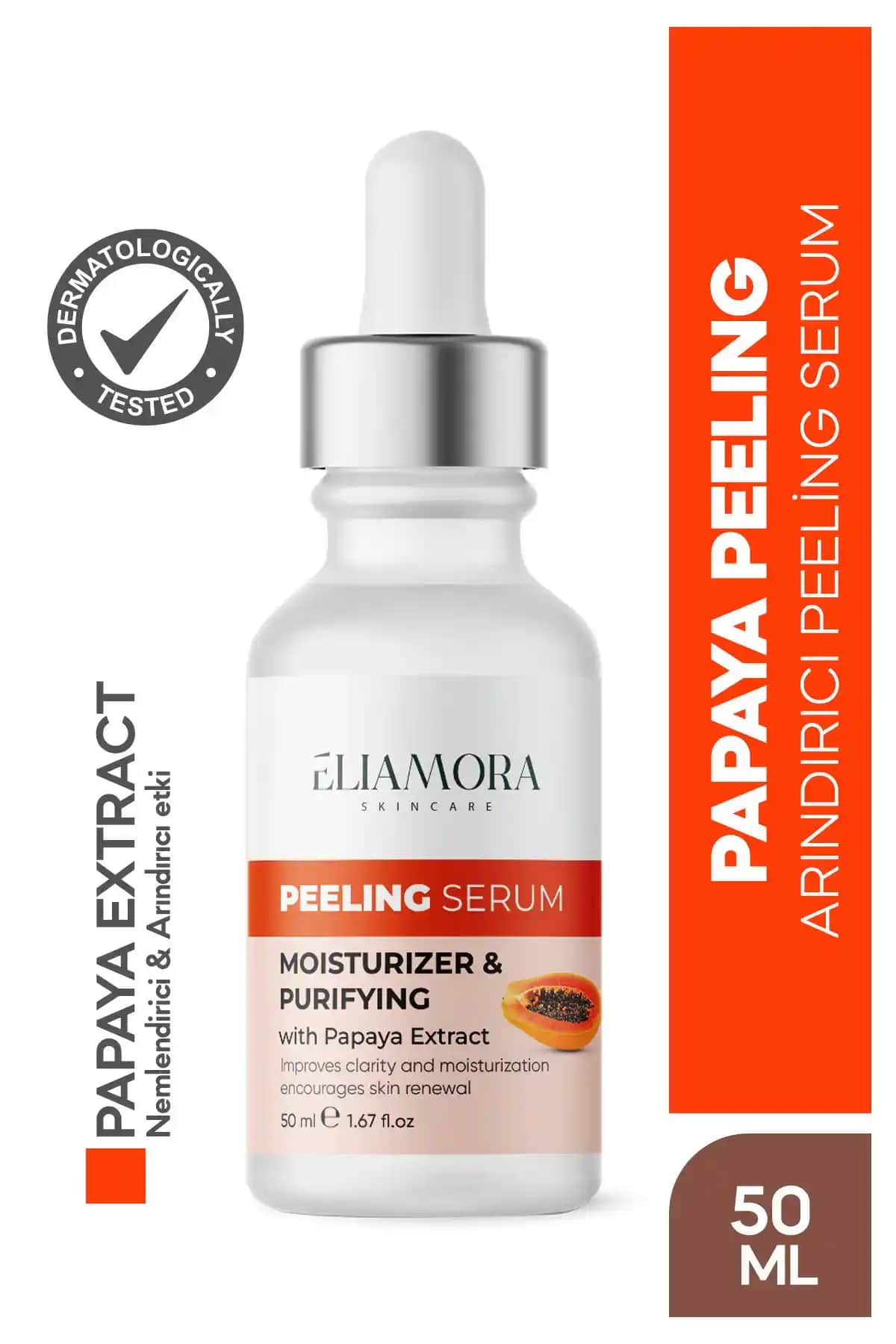 Eliamora Papaya Özlü Gözenek Sıkılaştırıcı Peeling Serumu Ürün İncelemesi ve Faydaları