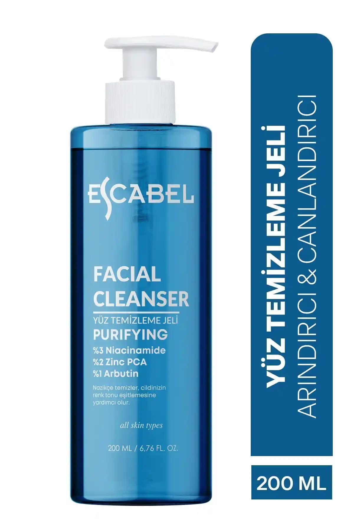 Escabel Arınlandırıcı Canlandırıcı Yüz Temizleme Jeli ile Sağlıklı ve Canlı Cilt Bakımı