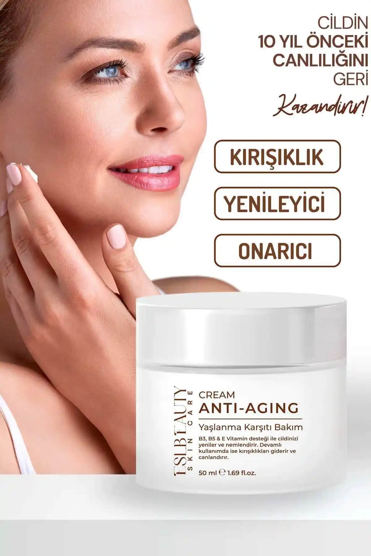 Eslbeauty Anti-Aging Gençleştirici Krem: Yaşlanma Karşıtı ve Nemlendirici Bakım Ürünü
