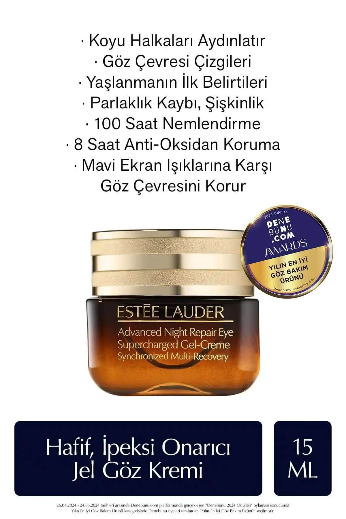 Estée Lauder Göz Kremi: Yaşlanma ve Koyu Halkalara Karşı Güçlü Çözüm