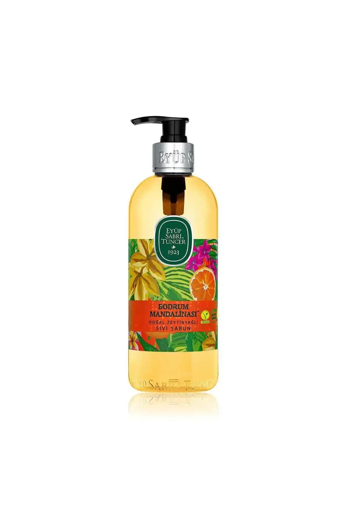 Eyüp Sabri Tuncer Bodrum Mandalinası Doğal Zeytinyağlı Sıvı Sabun 500 ml