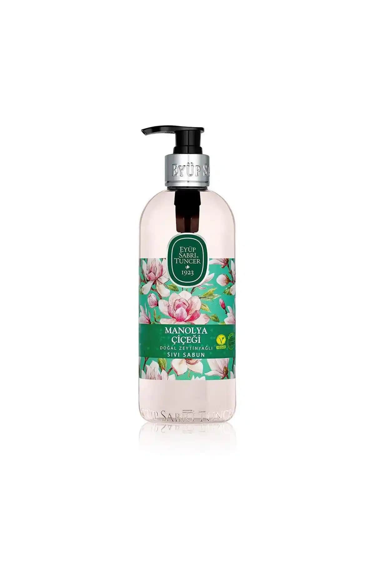 Eyüp Sabri Tuncer Manolya Çiçeği Doğal Zeytinyağlı Sıvı Sabun 500ml - Doğal ve Nemlendirici Temizlik