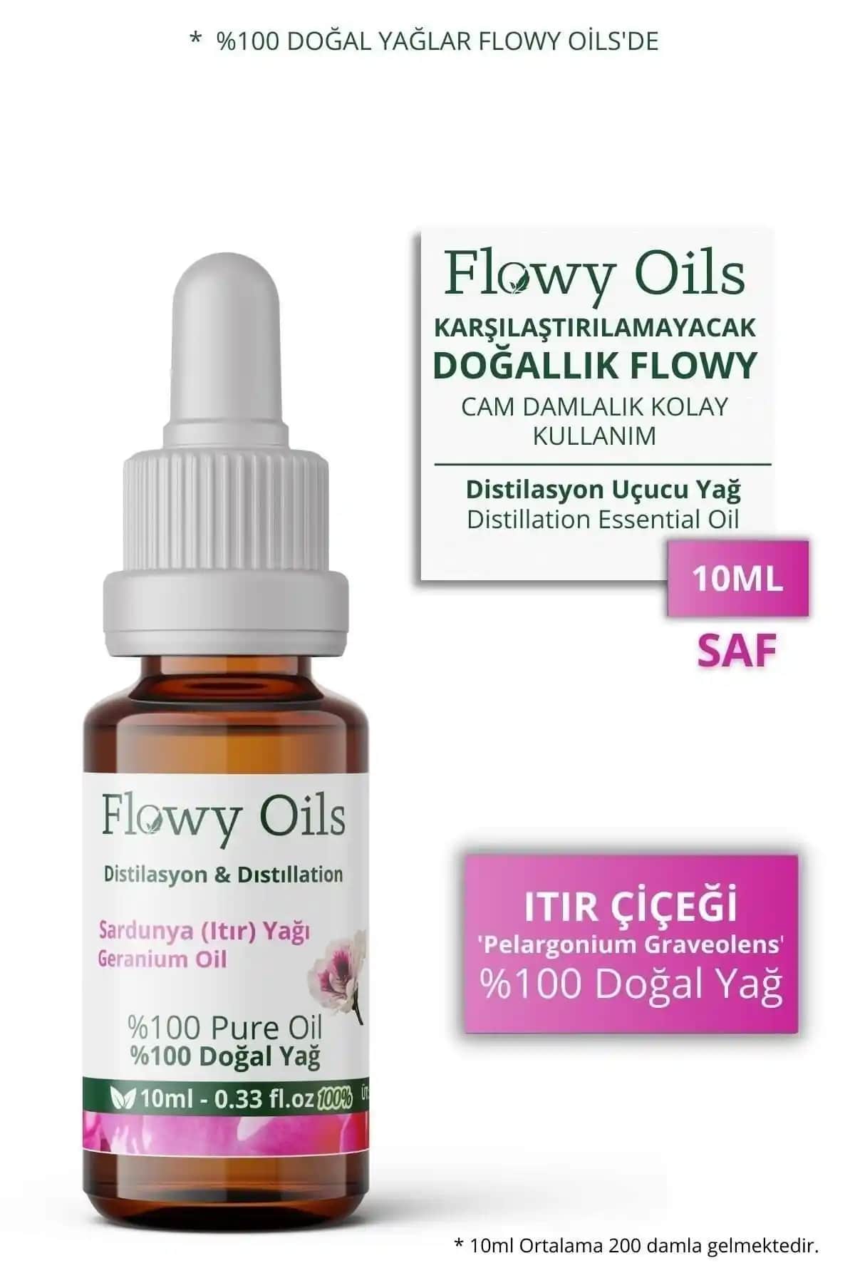 Flowy Oils Sardunya Yağı: Doğal Aromaterapi ve Cilt Bakımında Güvenilir Tercih