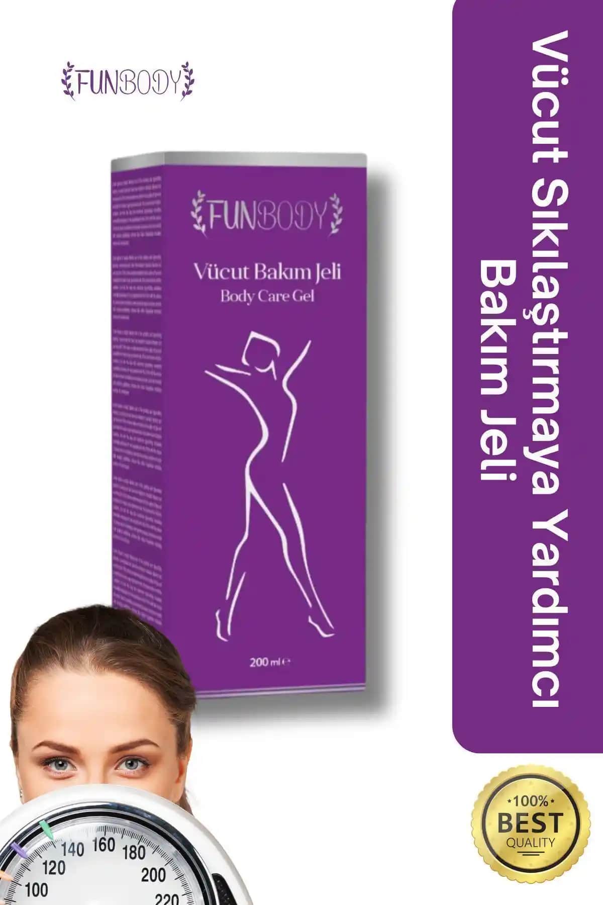FUNBODY Vücut Bakım Jeli ile Cilt Sıkılaştırıcı ve Çatlak Giderici Çözüm