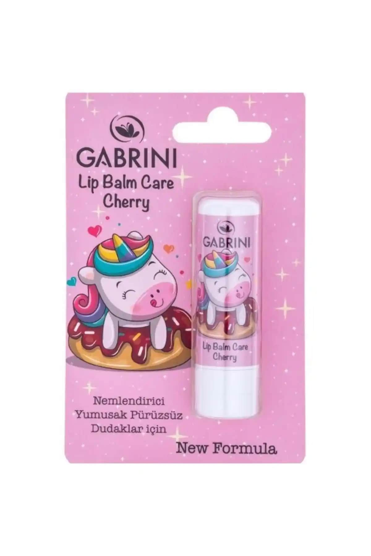Gabrini Lip Balm Care Cherry: Yoğun Nemlendiren Doğal Dudak Bakım Ürünü