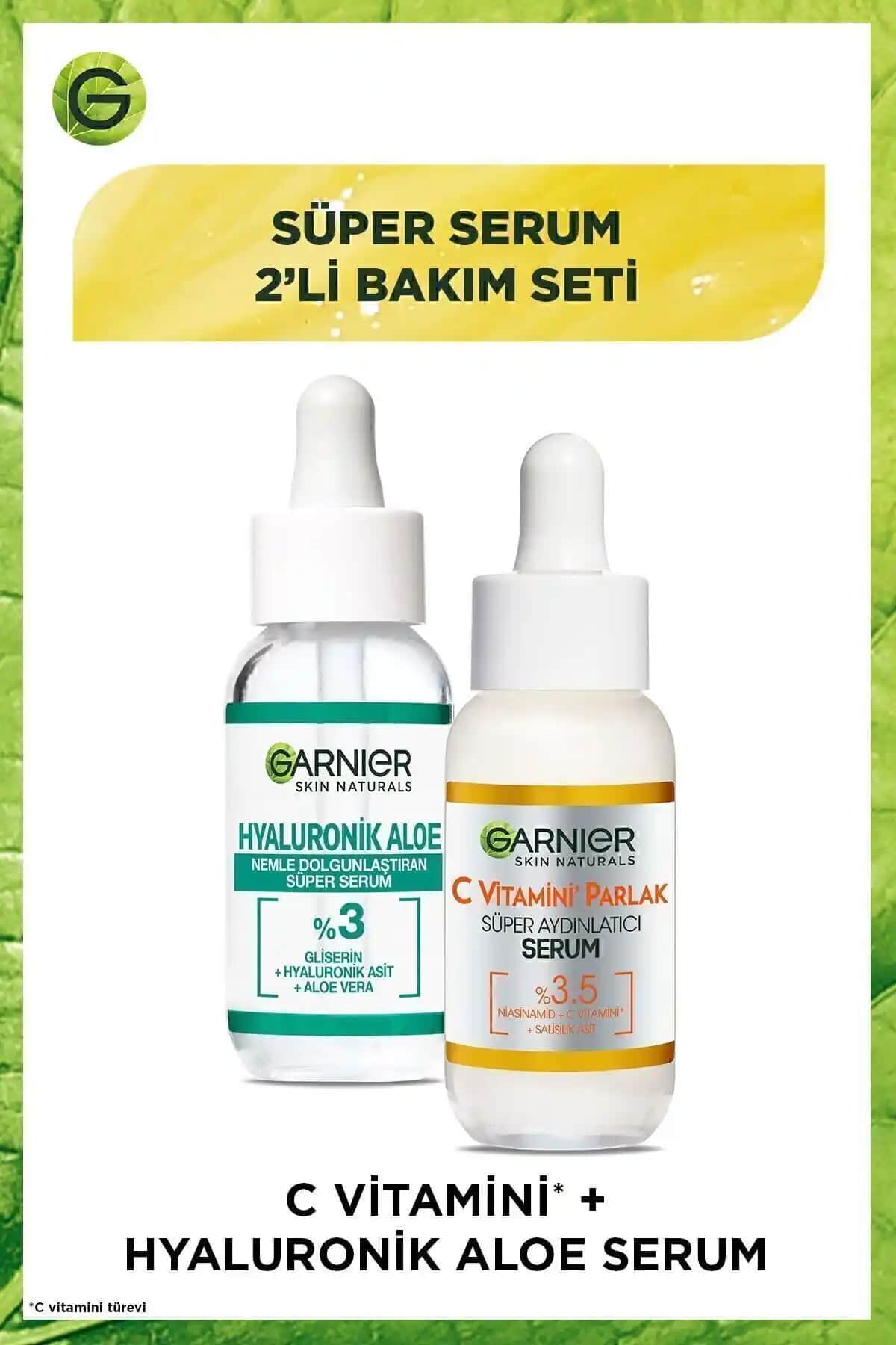 Garnier Hyaluronik Aloe ve C Vitamin Serumu: Cilt Bakımında Yenilikçi Çözümler