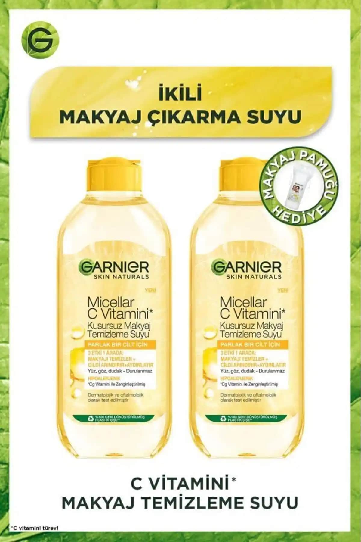 Garnier Micellar C Vitamini Makyaj Temizleme Suyu Detaylı İnceleme ve Kullanıcı Yorumları