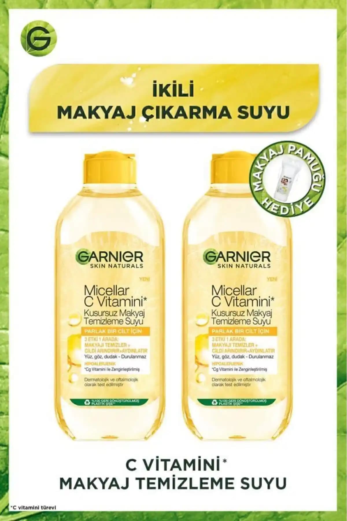 Garnier Micellar C Vitamini Makyaj Temizleme Suyu Detaylı İnceleme ve Kullanıcı Yorumları