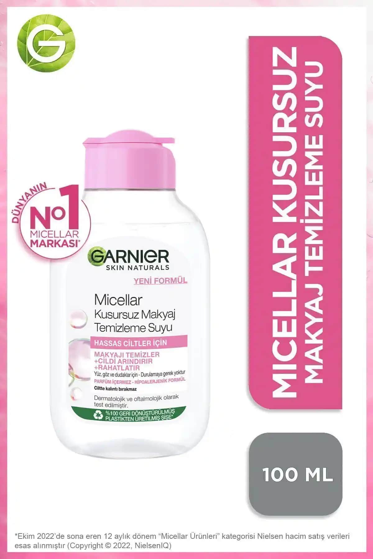 Garnier Micellar Kusursuz Makyaj Temizleme Suyu: Hassas Ciltler İçin Etkili ve Pratik Çözüm