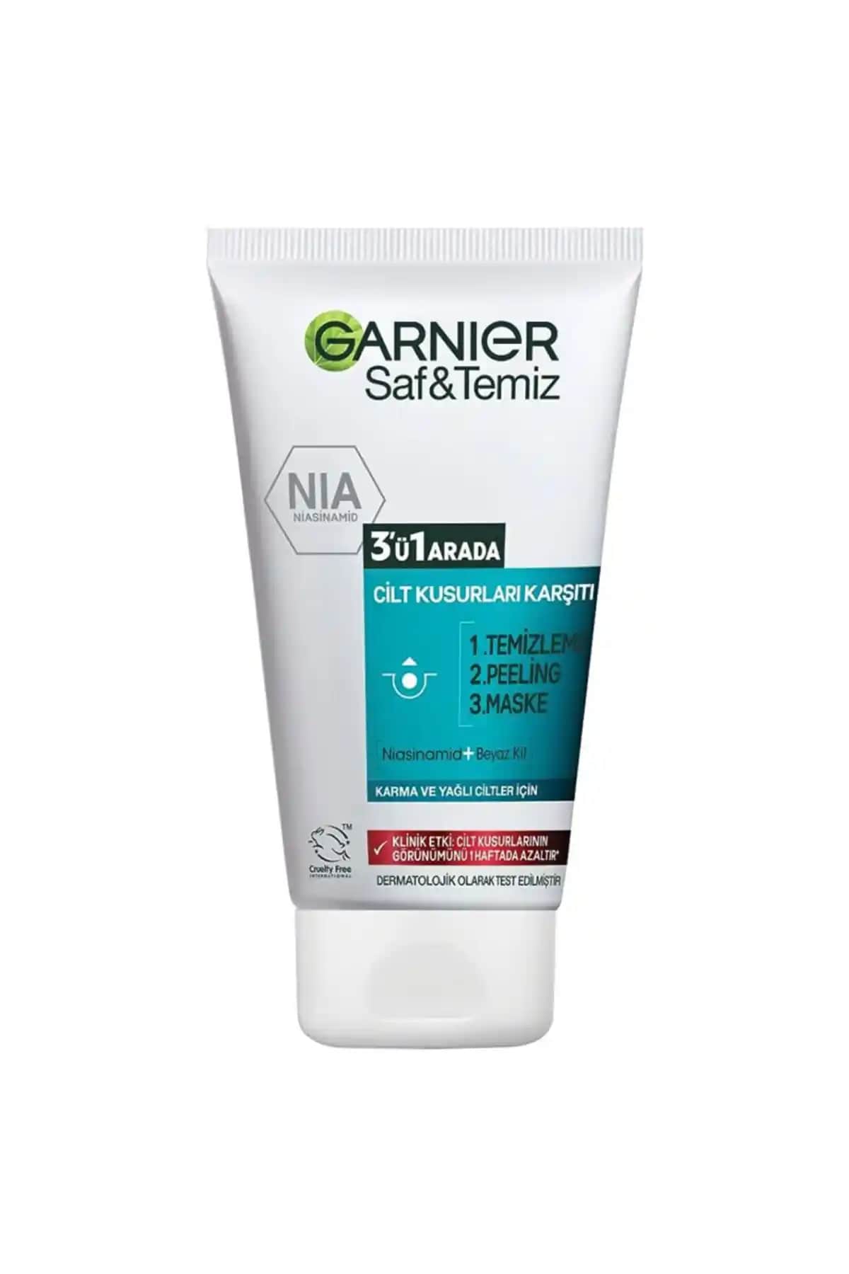 Garnier Saf & Temiz 3’ü Bir Arada Krem: Karma ve Yağlı Ciltler İçin Çok Fonksiyonlu Çözüm