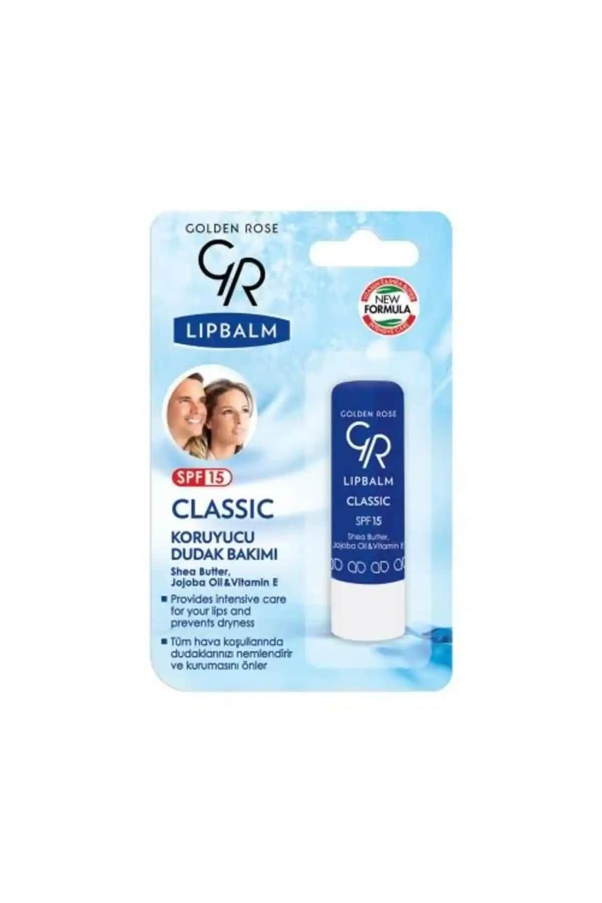 Golden Rose Lip Balm No 01 Classic: Günlük Dudak Bakımı ve Doğal Parlaklık Sağlayan Ürün