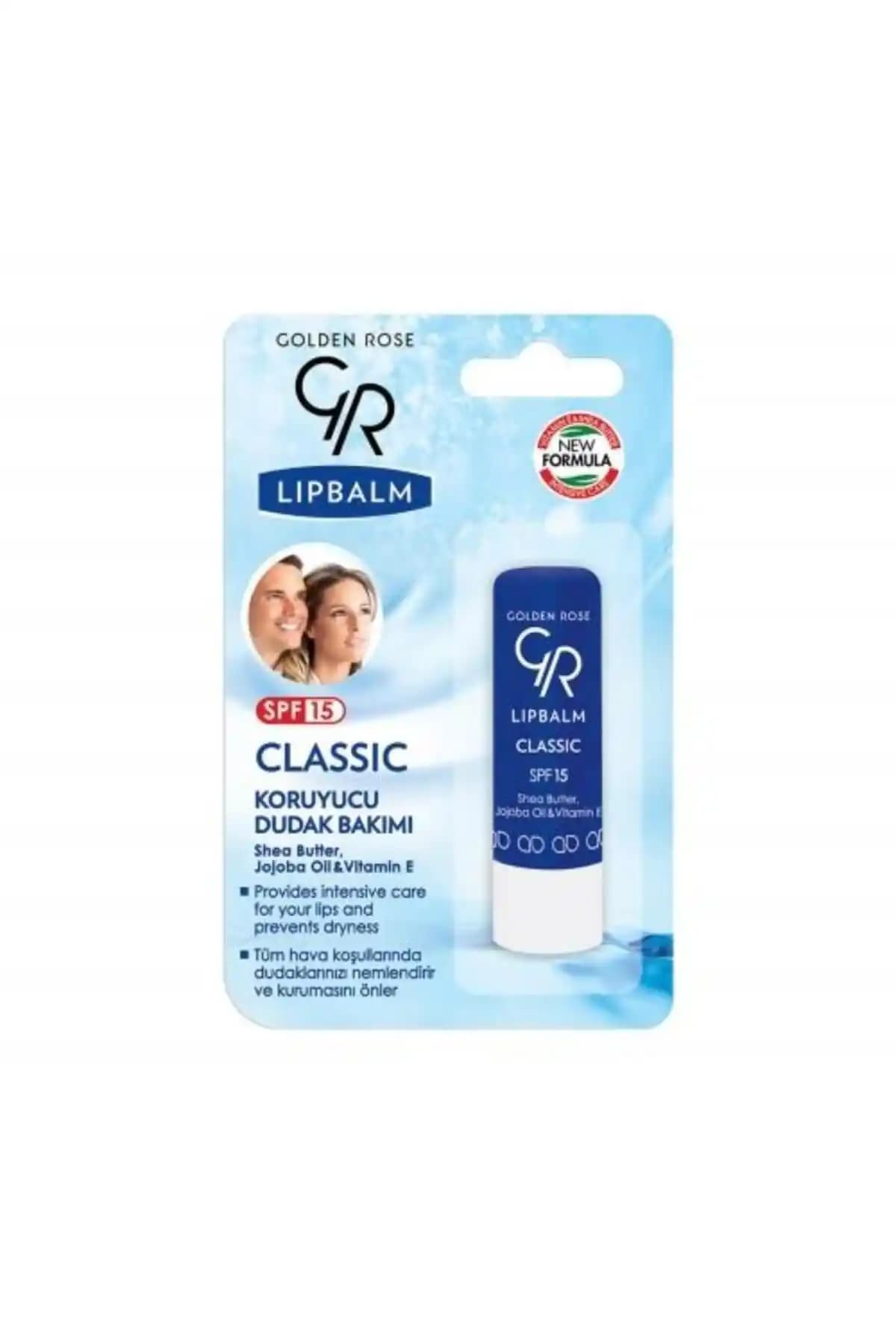 Golden Rose Lip Balm No 01 Classic: Günlük Dudak Bakımı ve Doğal Parlaklık Sağlayan Ürün