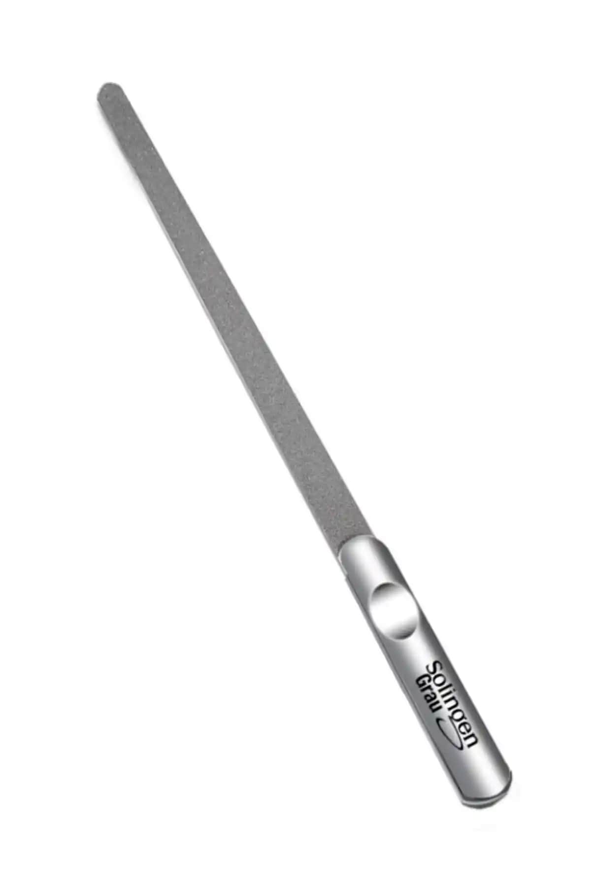 Grau Profesyonel Solingen Büyük Boy Çelik Tırnak Törpüsü - Dayanıklı ve Hijyenik Tırnak Bakım Aracı