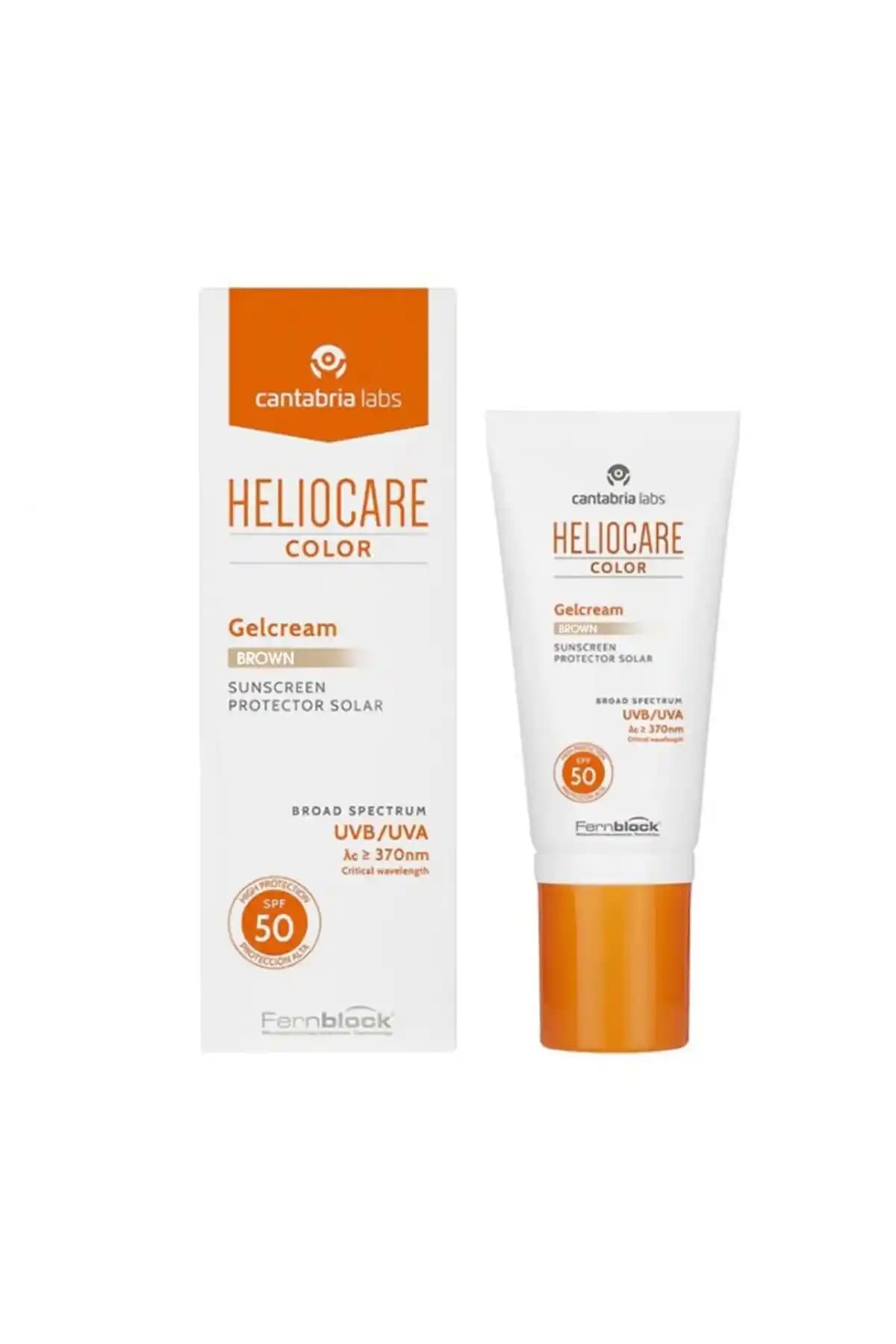 Heliocare Renkli Güneş Kremi Kahverengi Tonlu SPF 50 ile cilt koruma ve güzellik bir arada