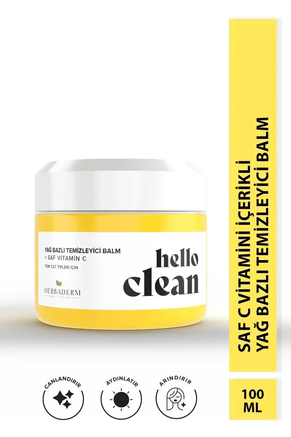 Herbaderm Hello Clean Yağ Bazlı Temizleyici Balm: Hassas ve Kuru Ciltler İçin Güvenilir Bakım