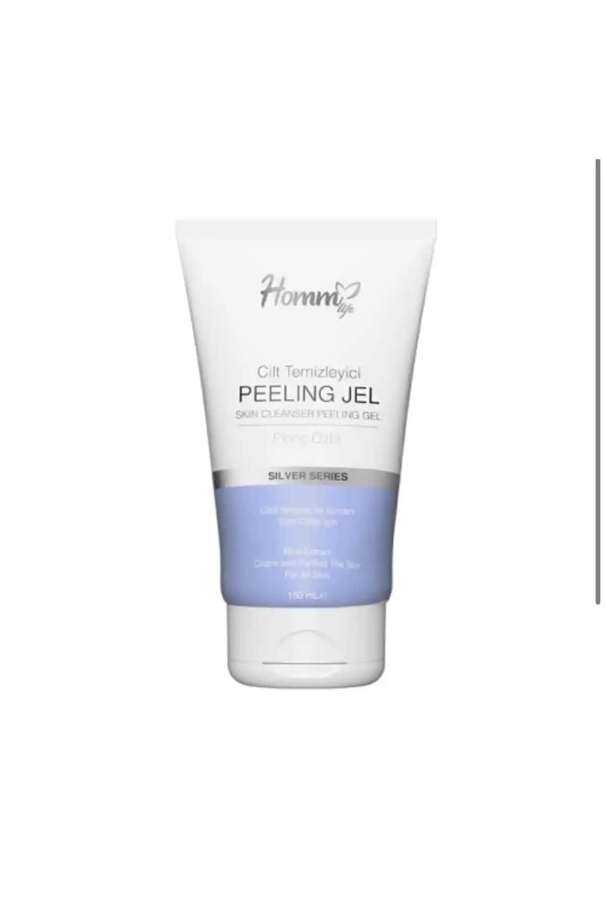 Homm Bitkisel Homm Life Peeling Jel Pirinç Özlü Doğal Cilt Arındırıcı ve Parlaklık Artırıcı Ürün
