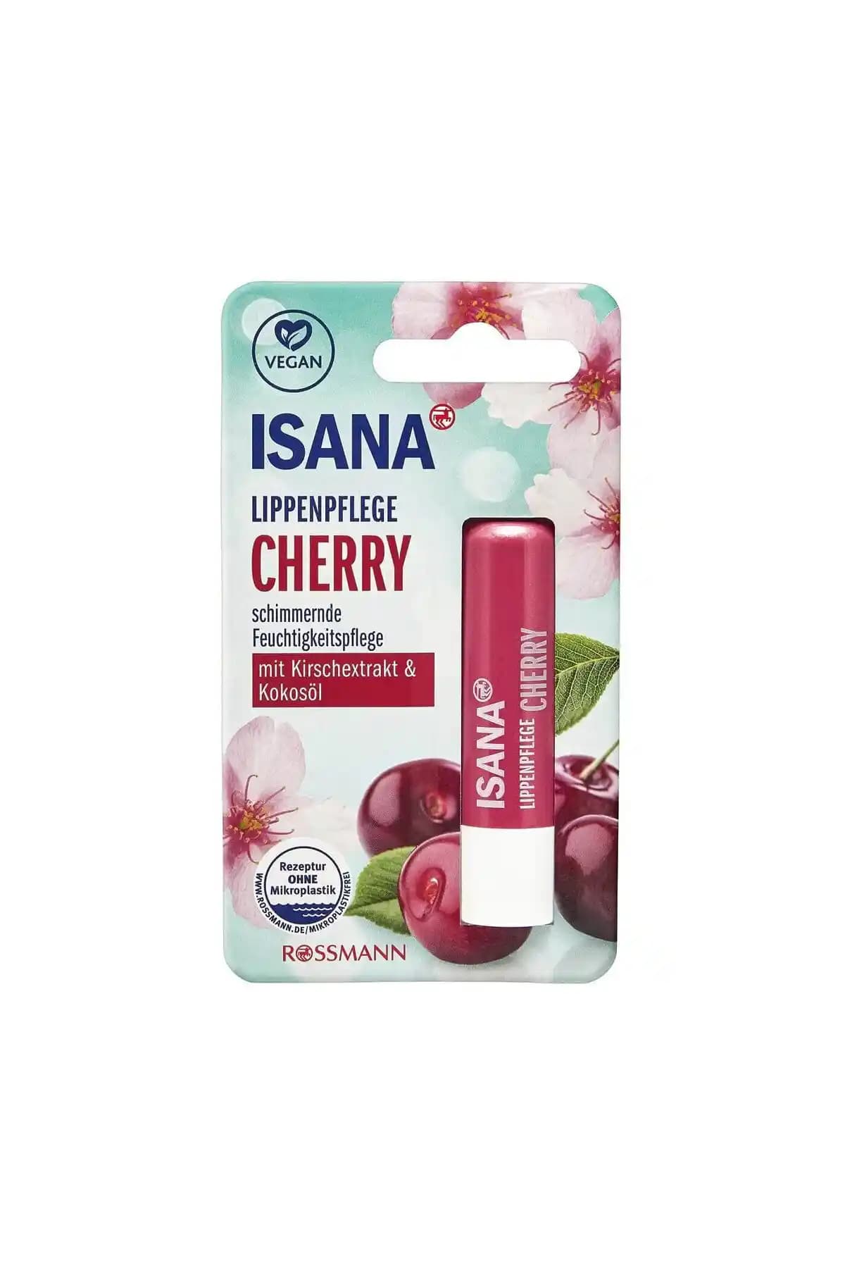 ISANA Dudak Bakım Kremi Vişne: Doğal ve Etkili Dudak Nemlendirme Çözümü