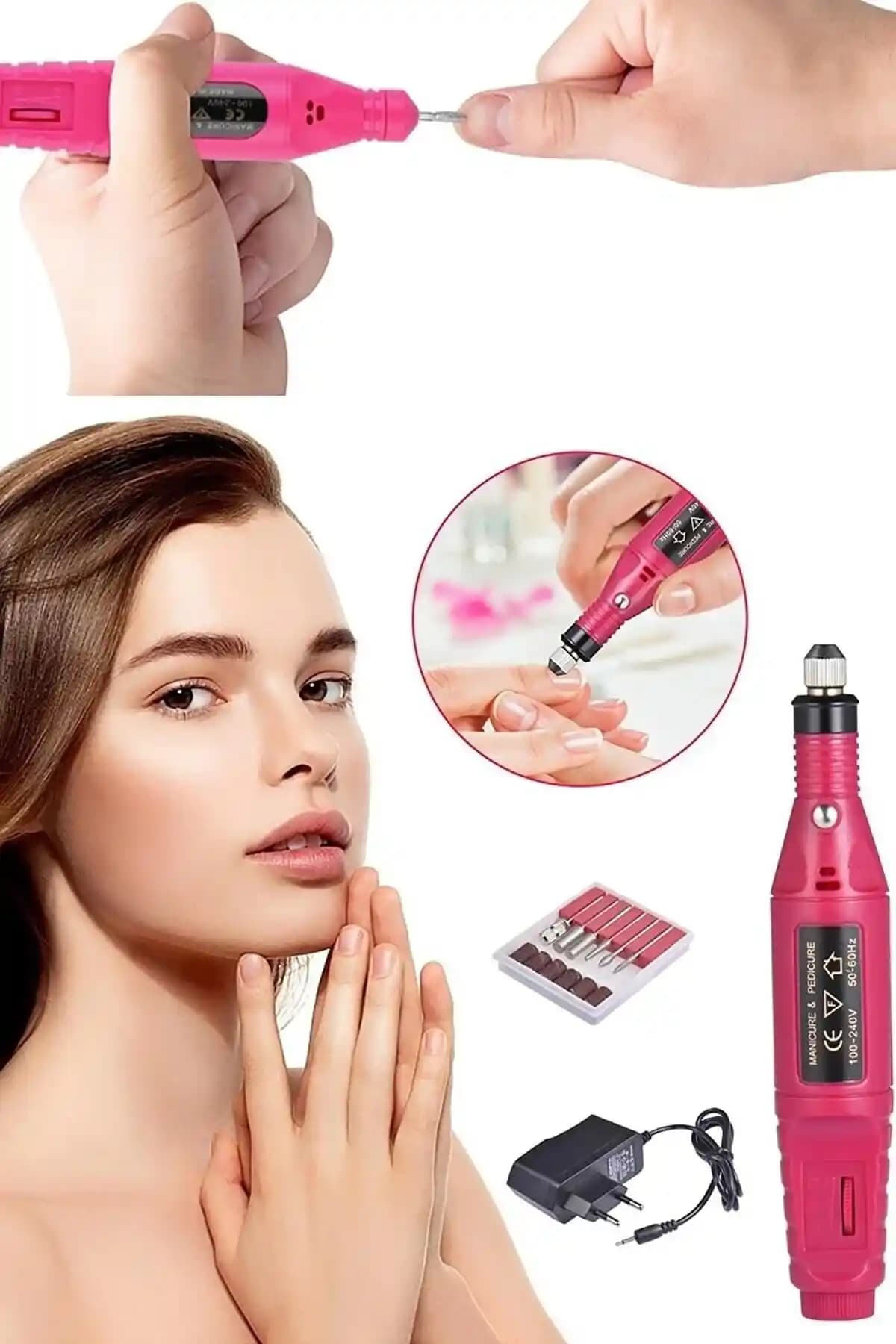 Janva Janbella Elektrikli Tırnak Törpü Seti: Çok Yönlü ve Kullanımı Kolay Tırnak Bakım Cihazı