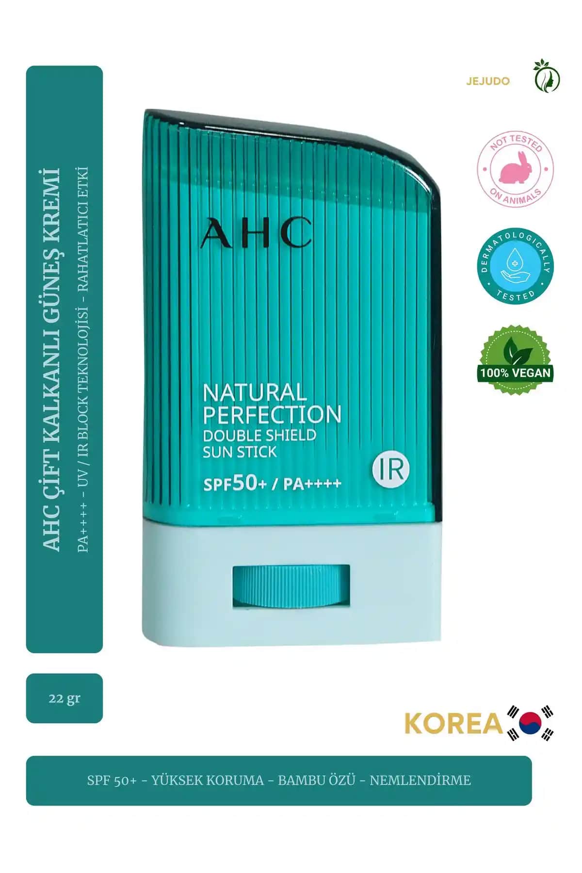 Jejudo A.h.c. Naturel Perfection Double Shield Sun Stick: Yüksek Koruma ve Pratik Kullanım Özelliği