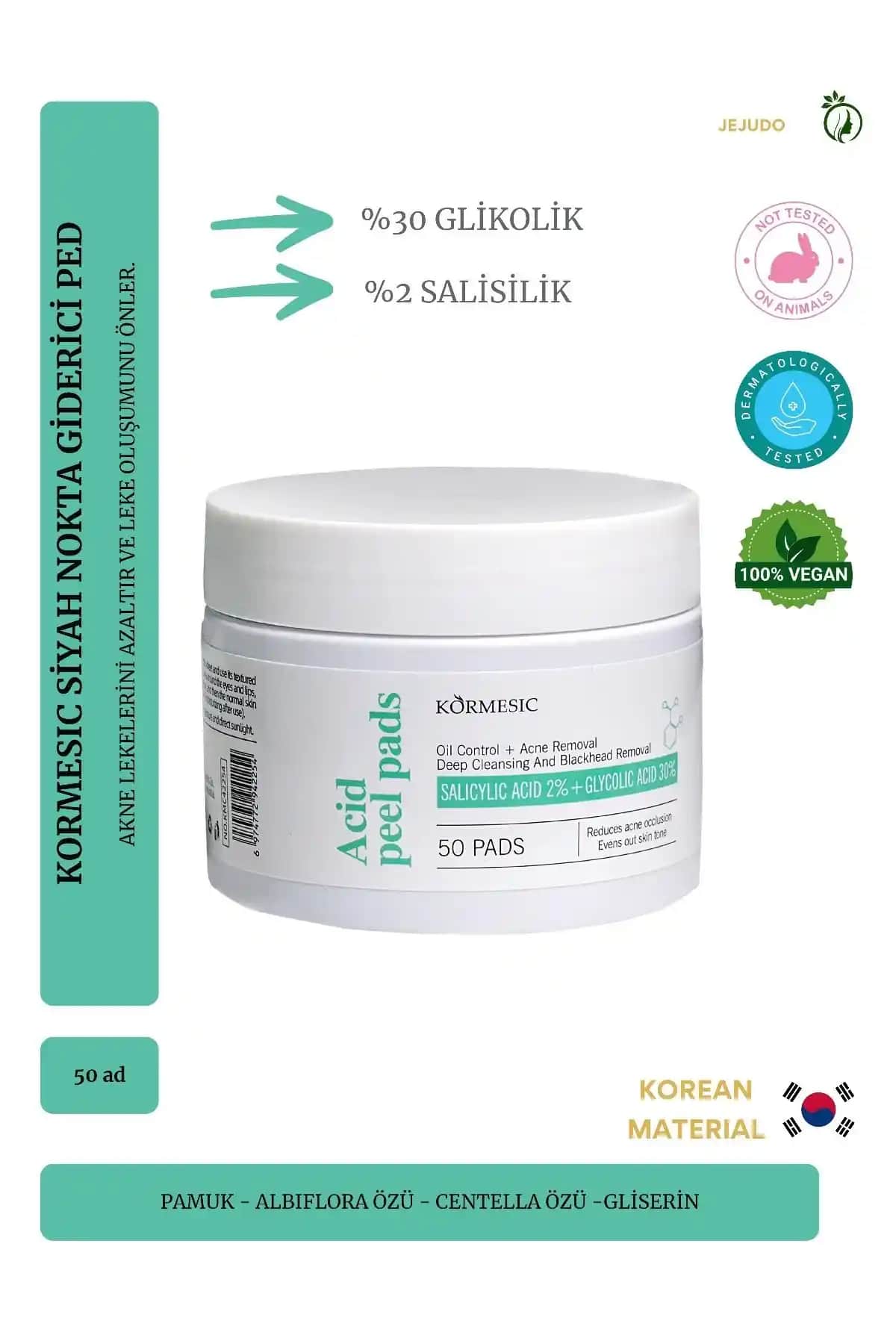 Jejudo Pedler ile Gözenekleri Sıkılaştırıcı ve Akne Karşıtı Cilt Bakımı Çözümü