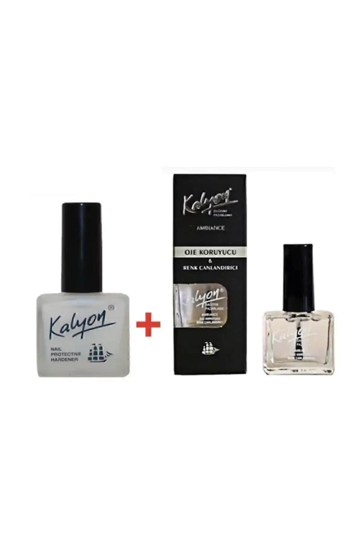 Kalyon Tırnak Güçlendirici Oje Koruyucu Seti Sağlıklı ve Güçlü Tırnaklar İçin
