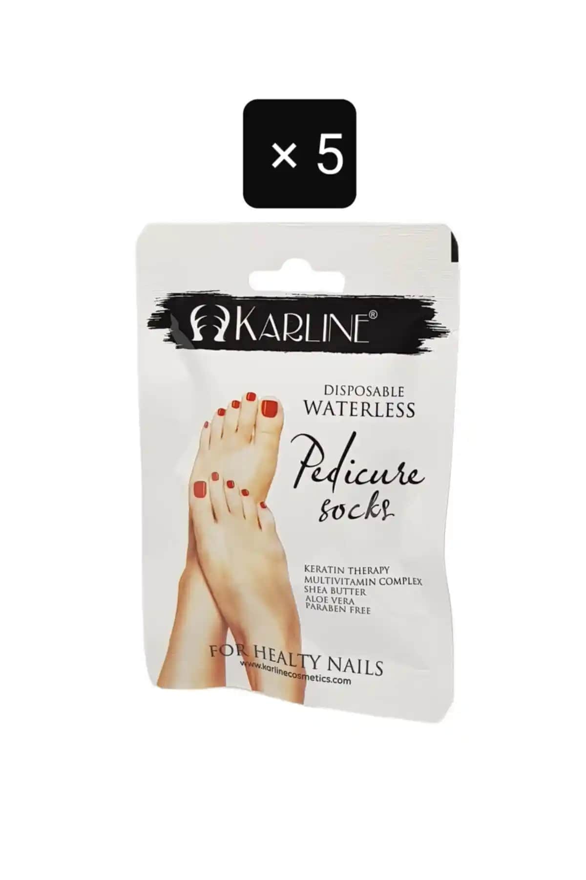 Karline Keratinli ve Multivitamin Kompleksli Pedikür Çorabı ile Ayak Bakımında Yeni Dönem