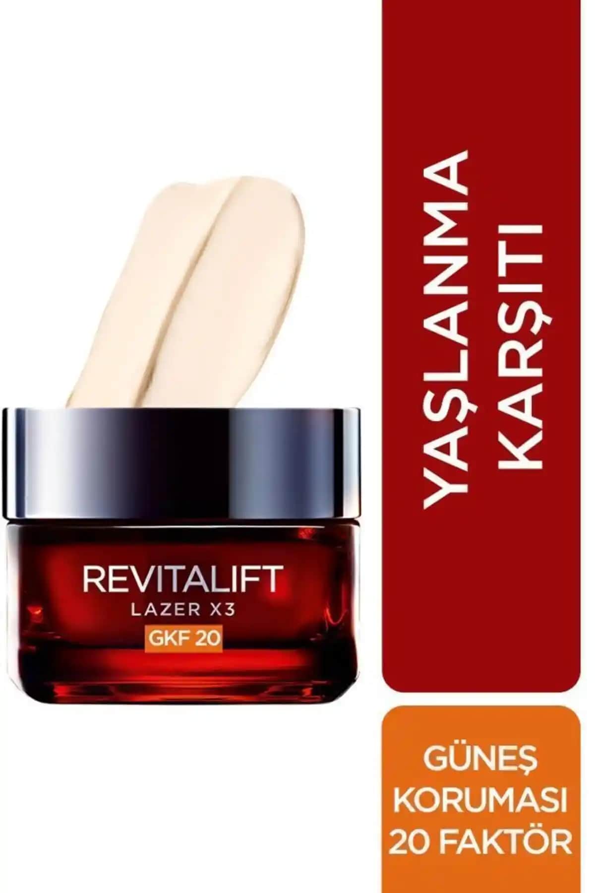 L'Oreal Paris Revitalift Lazer X3 Cilt Bakım Ürünüyle Yaşlanma ve Lekelerle Mücadele