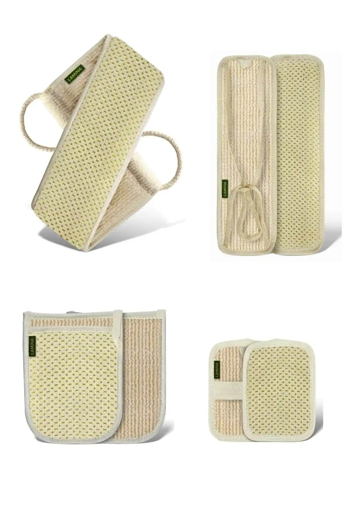 Lamina Banyo Kesesi Seti ve Hamam Lifi Takımı: Temizlik ve Konforun İdeal Birleşimi