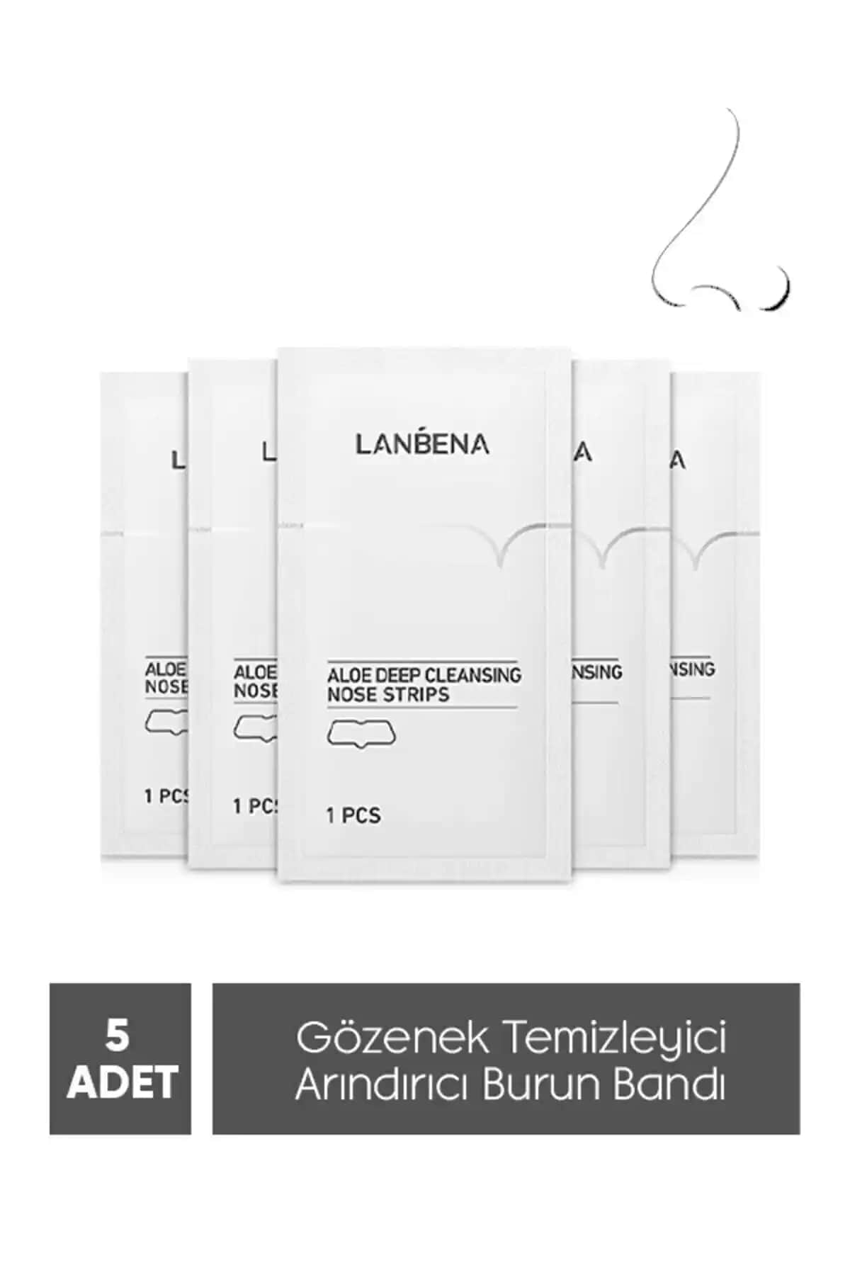 LANBENA Siyah Nokta Burun Bandı: Gözenek Temizliği ve Cilt Bakımı İçin Etkili Çözüm