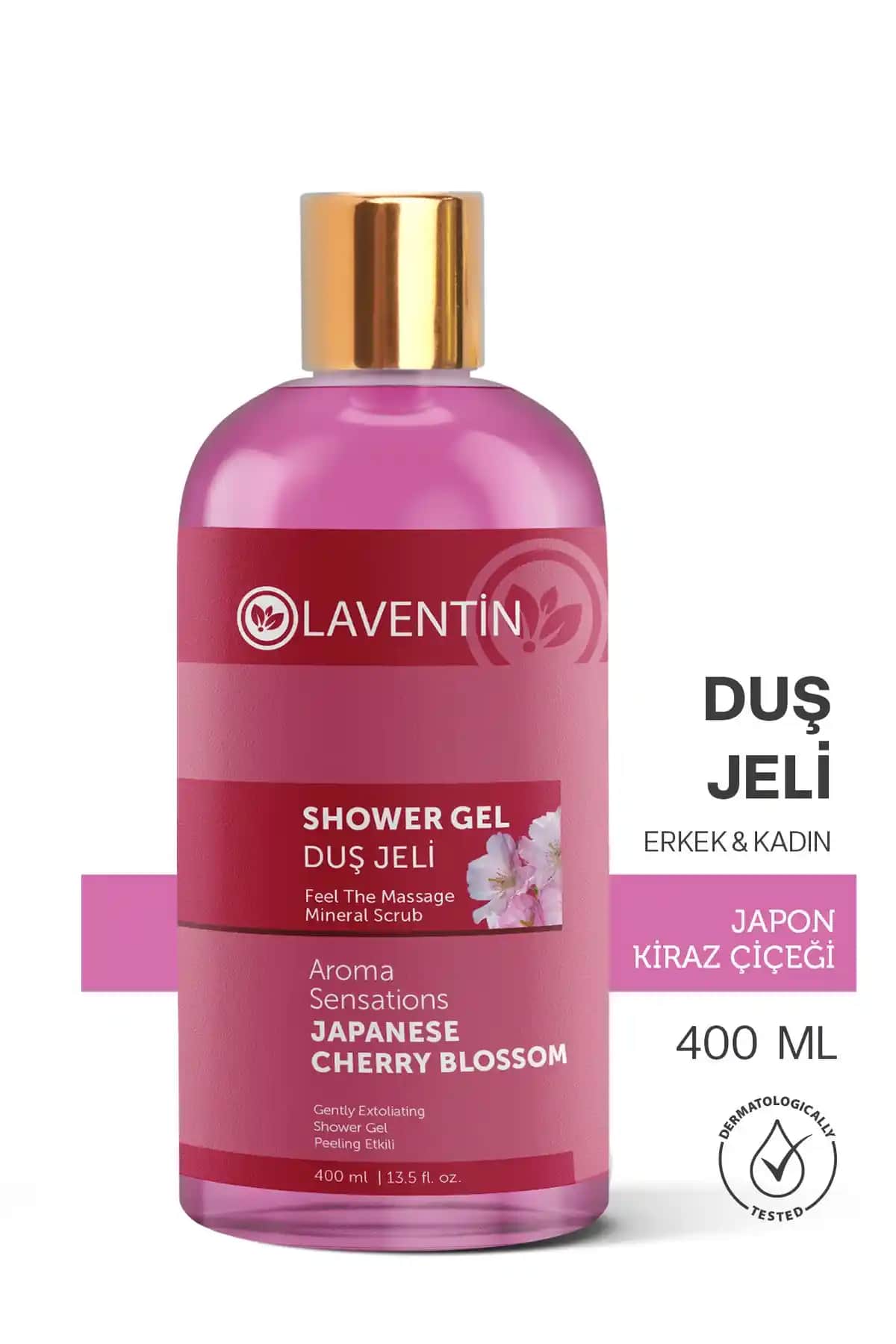 Laventin Japon Kiraz Çiçeği Duş Jeli: Doğal ve Ferahlatıcı Nemlendirici Temizlik Ürünü
