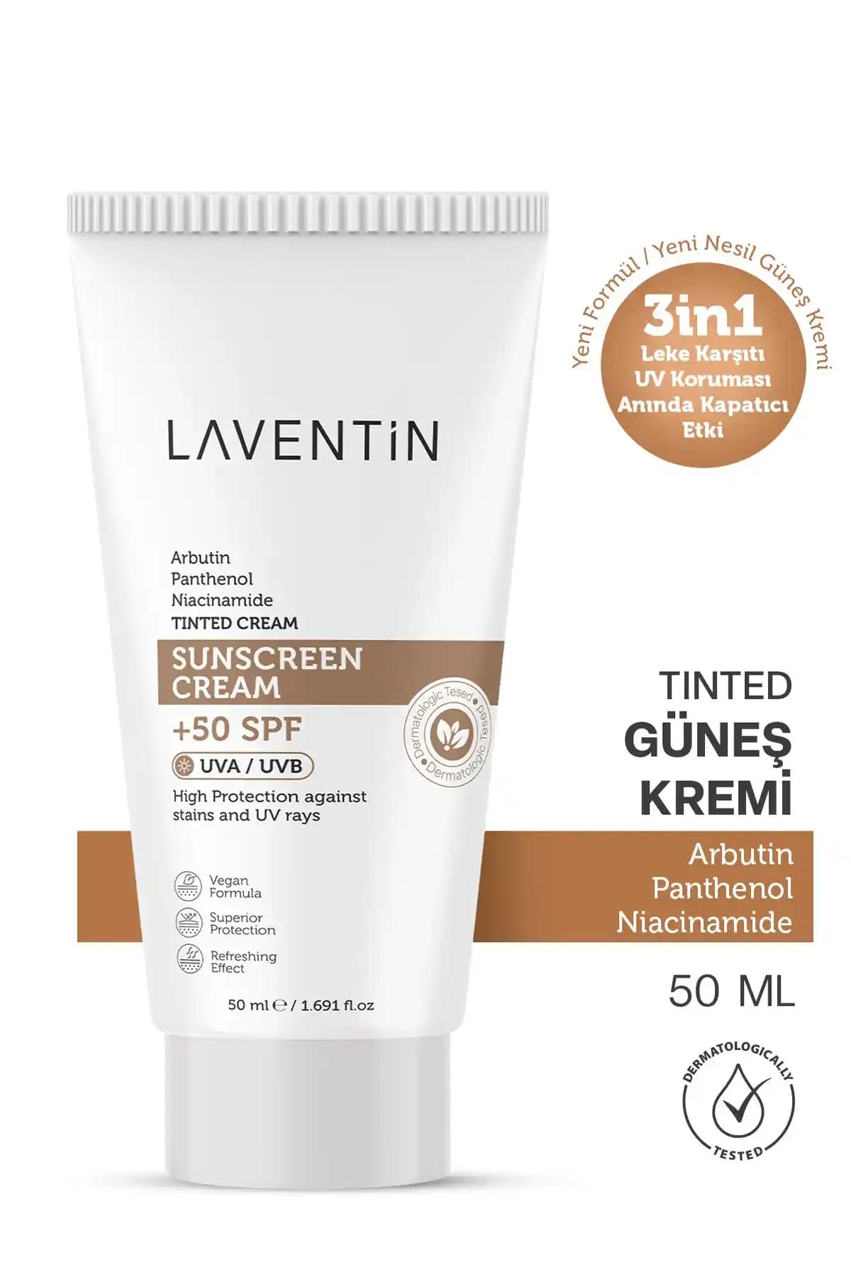 Laventin Leke Karşıtı Güneş Kremi SPF 50+ ile Cilt Koruma ve Ton Eşitleme