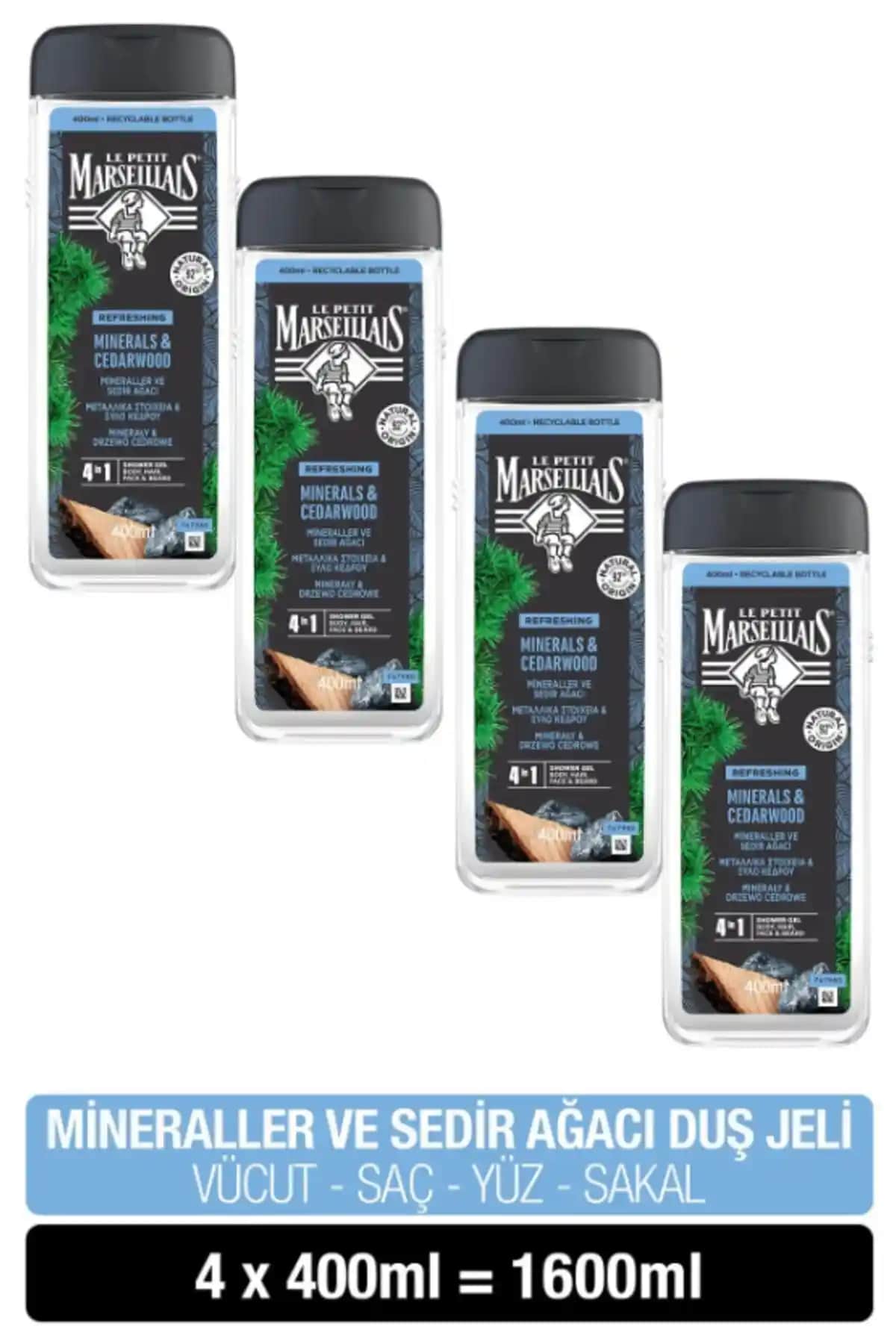 Le Petit Marseillais Doğal Ferahlatıcı Duş Jeli Türkiye Menşeli 400ml