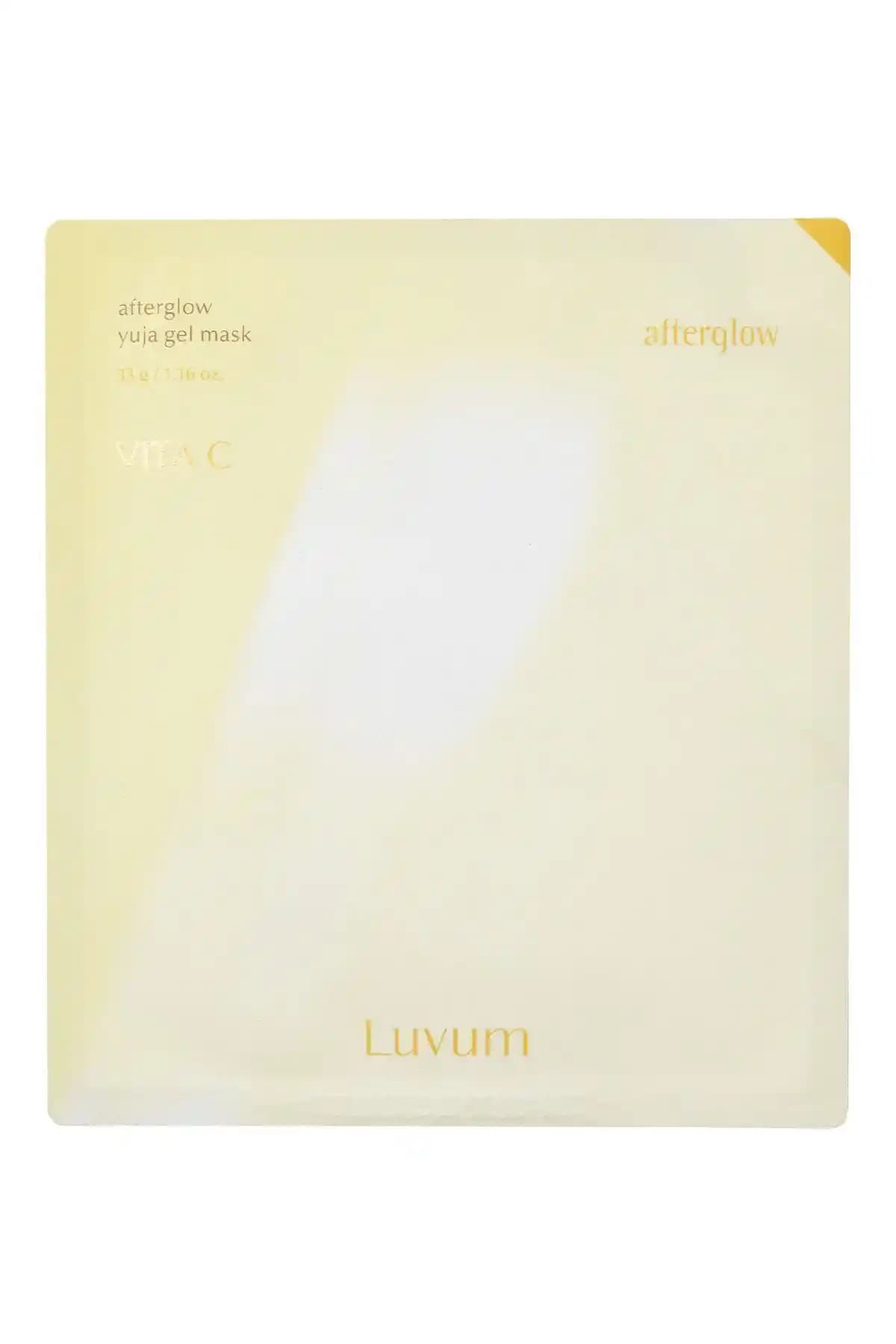 LUVUM Şeffaflaşan Kore Maskesi Yuja ile Parlaklık ve Canlılık Artırıcı Etkiler