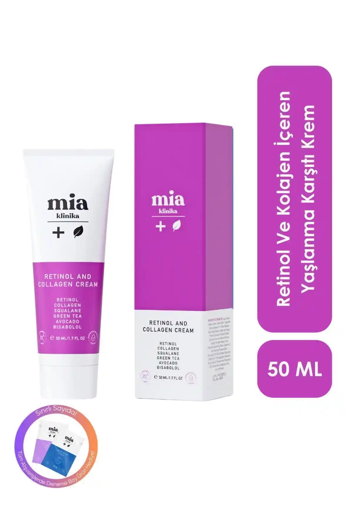 2025'te Cildinizde Devrim Yaratacak Mia Klinika Retinol ve Kolajen Kremi