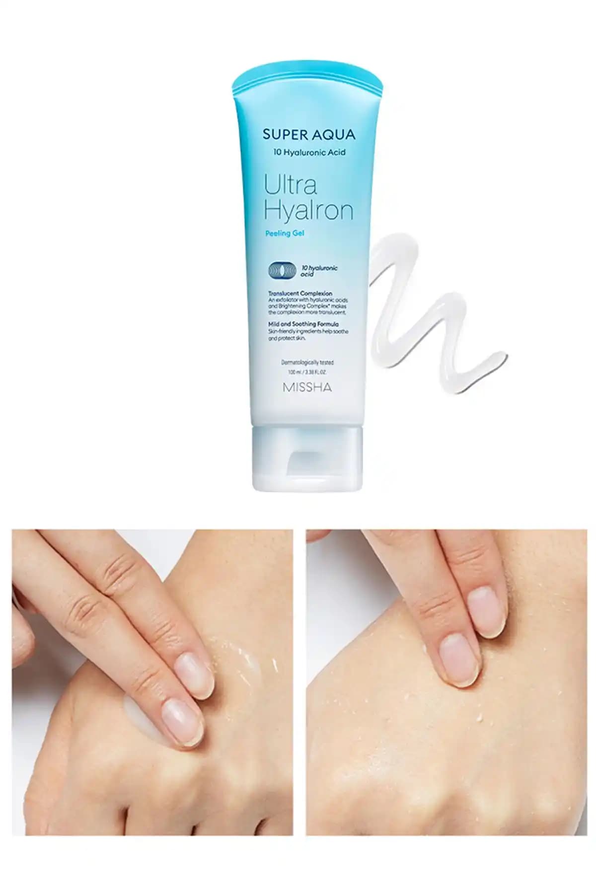 Missha 10 Farklı Hyalüronik Asit İçeren Jel Peeling ile Cilt Yenileme ve Nem Desteği