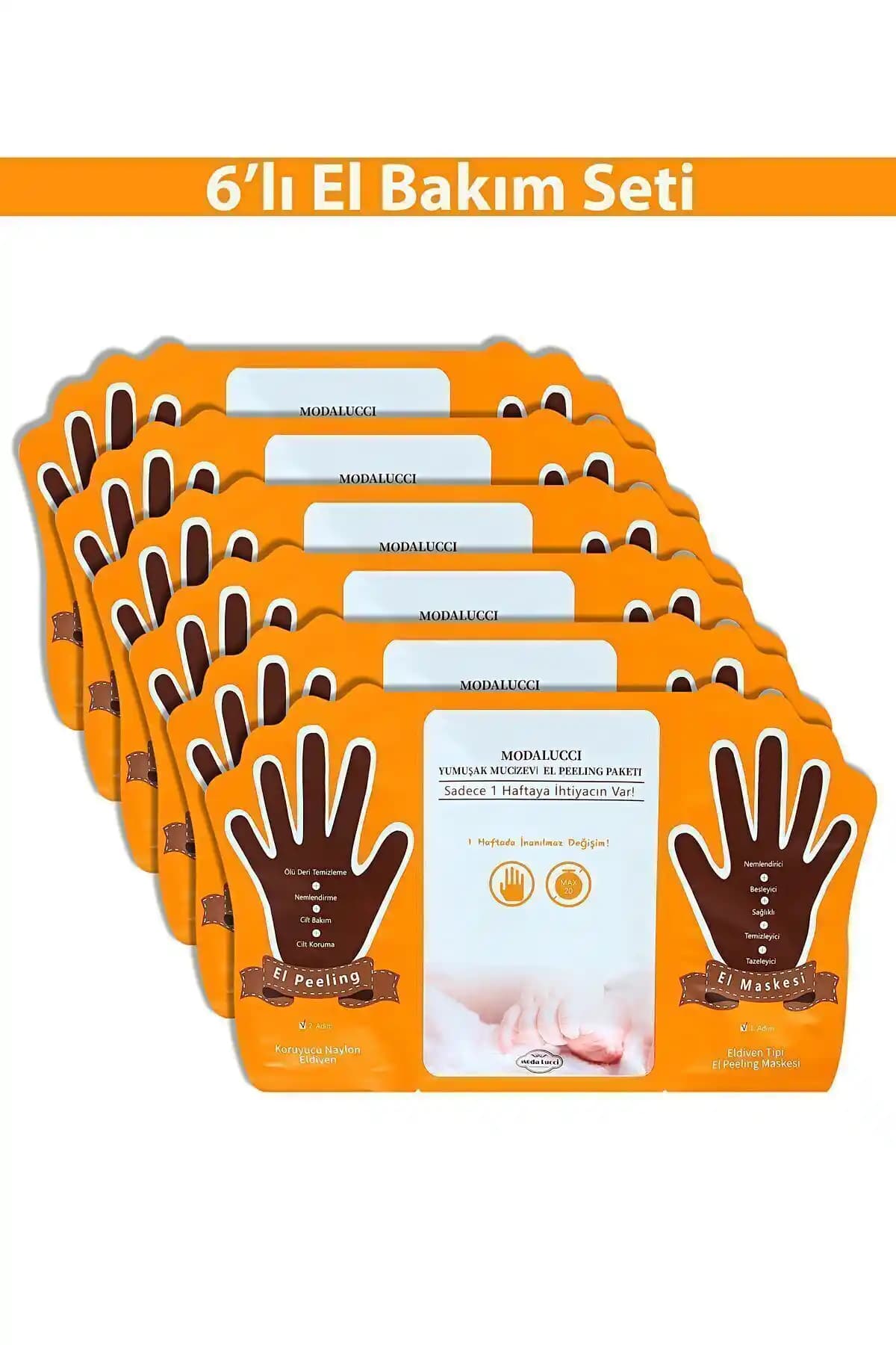 Modalucci El Peeling Maskesi: Doğal İçeriklerle Cilt Yenileme ve Nemlendirme