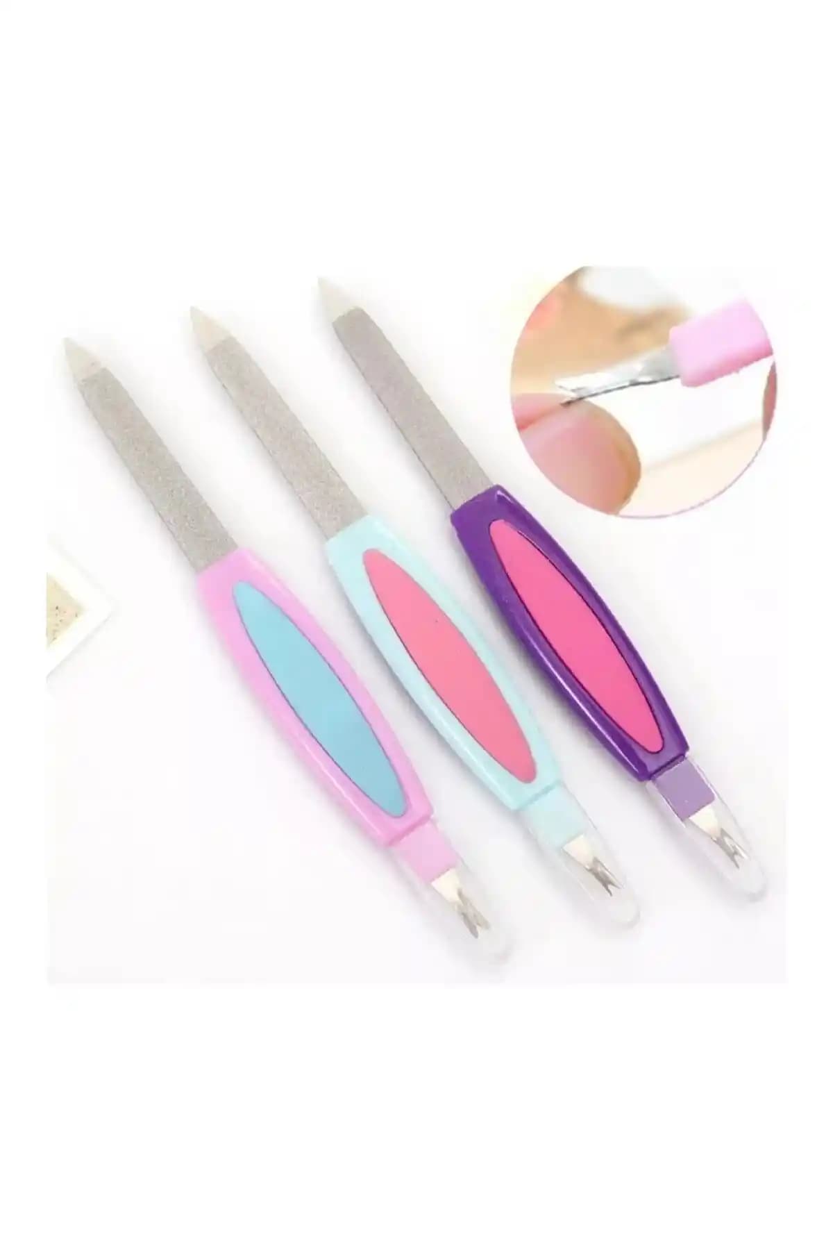 Monalisa Çok Fonksiyonlu Paslanmaz Çelik Tırnak Törpüsü Kadınlar İçin Pratik ve Dayanıklı