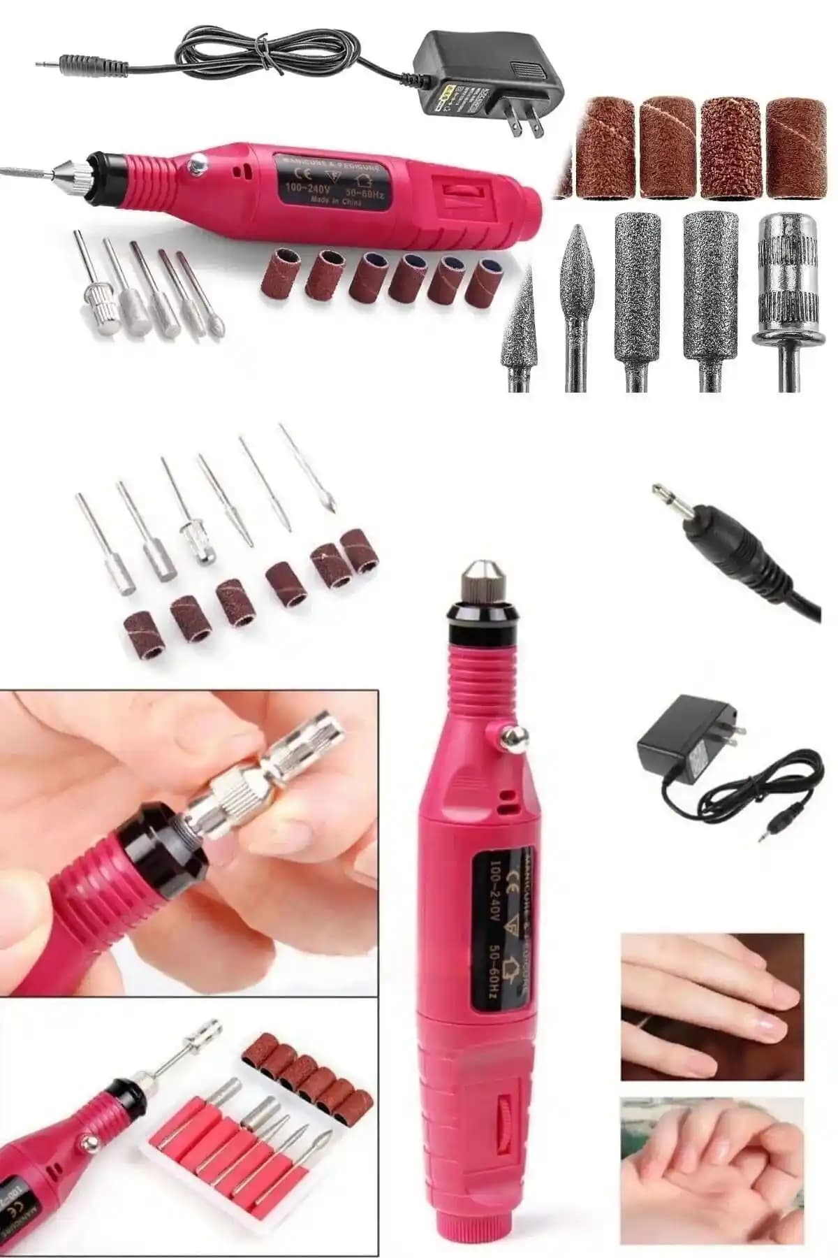 Mortingen Elektrikli 12V Tırnak Törpü Seti: Çok Yönlü ve Pratik Tırnak Bakım Cihazı