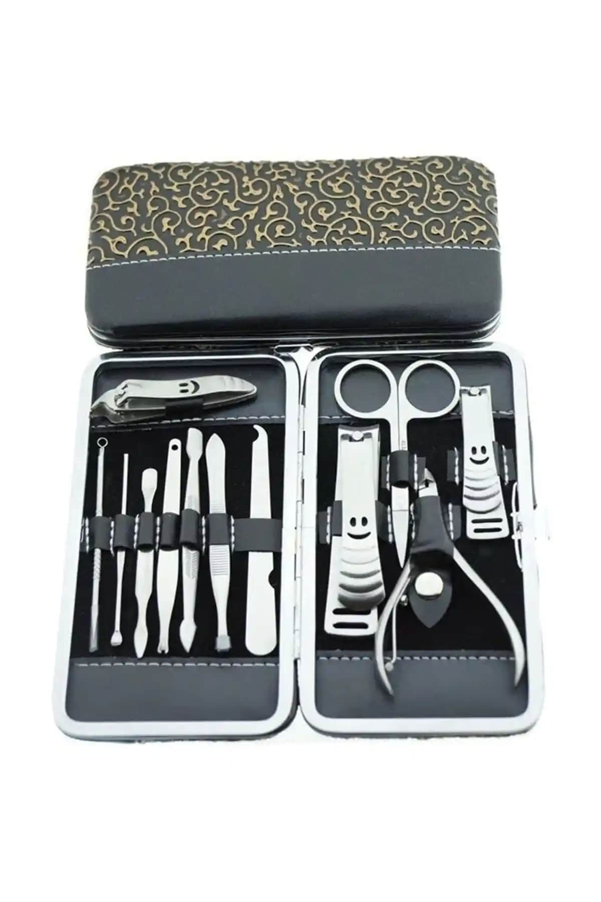 Nanopro Kaliteli Manikür ve Pedikür Seti Paslanmaz Çelik, Şık ve Pratik Tasarım