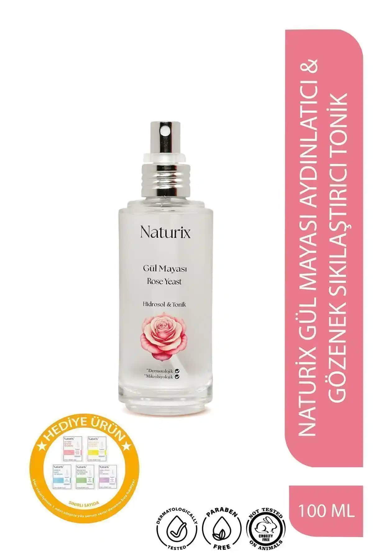 Naturix Gül Mayası Tonik ile Doğal ve Etkili Cilt Bakımı Ürünleri Rehberi