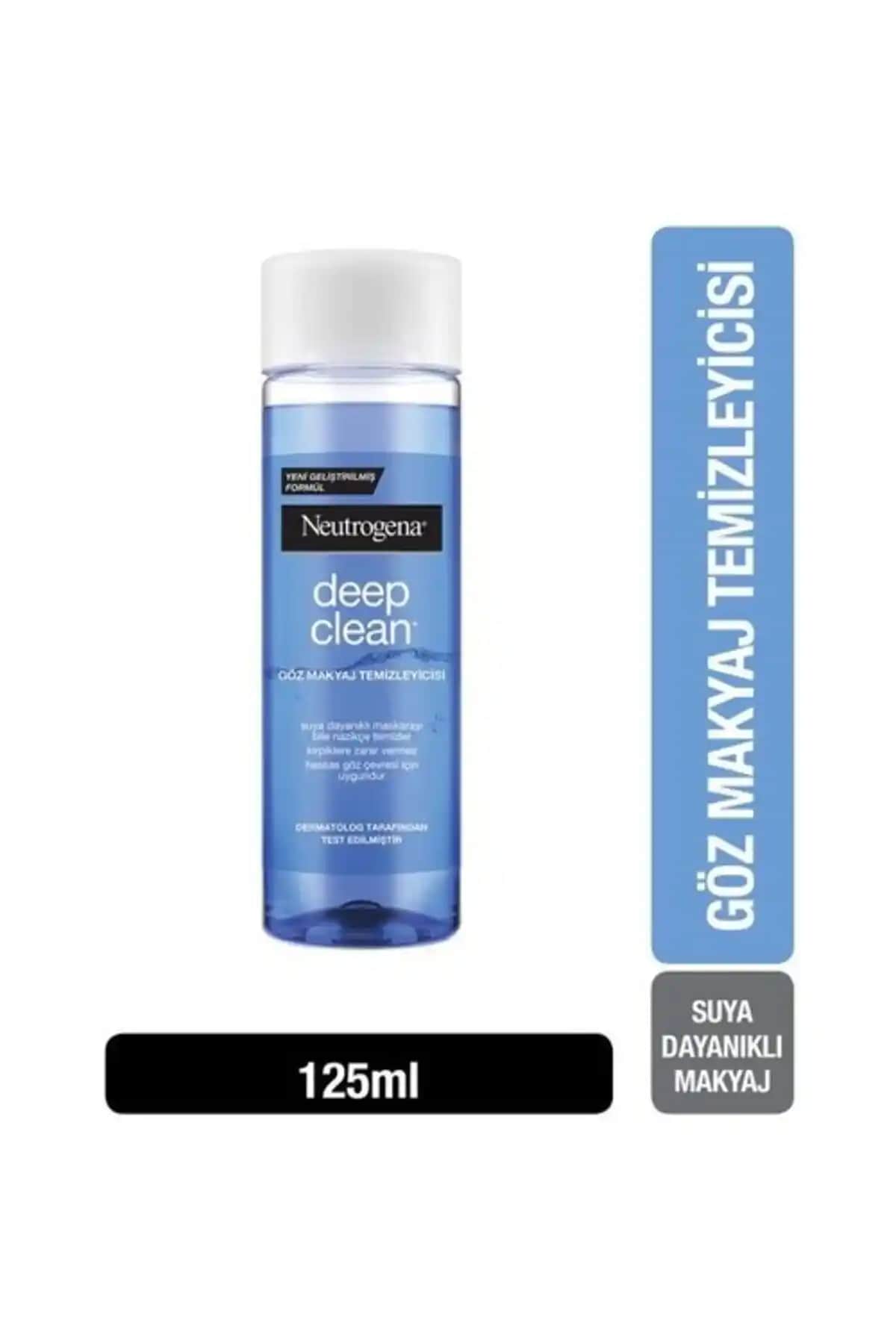 Neutrogena Deep Clean Göz Makyaj Temizleyicisi: Hassas ve Etkili Temizlik Çözümü