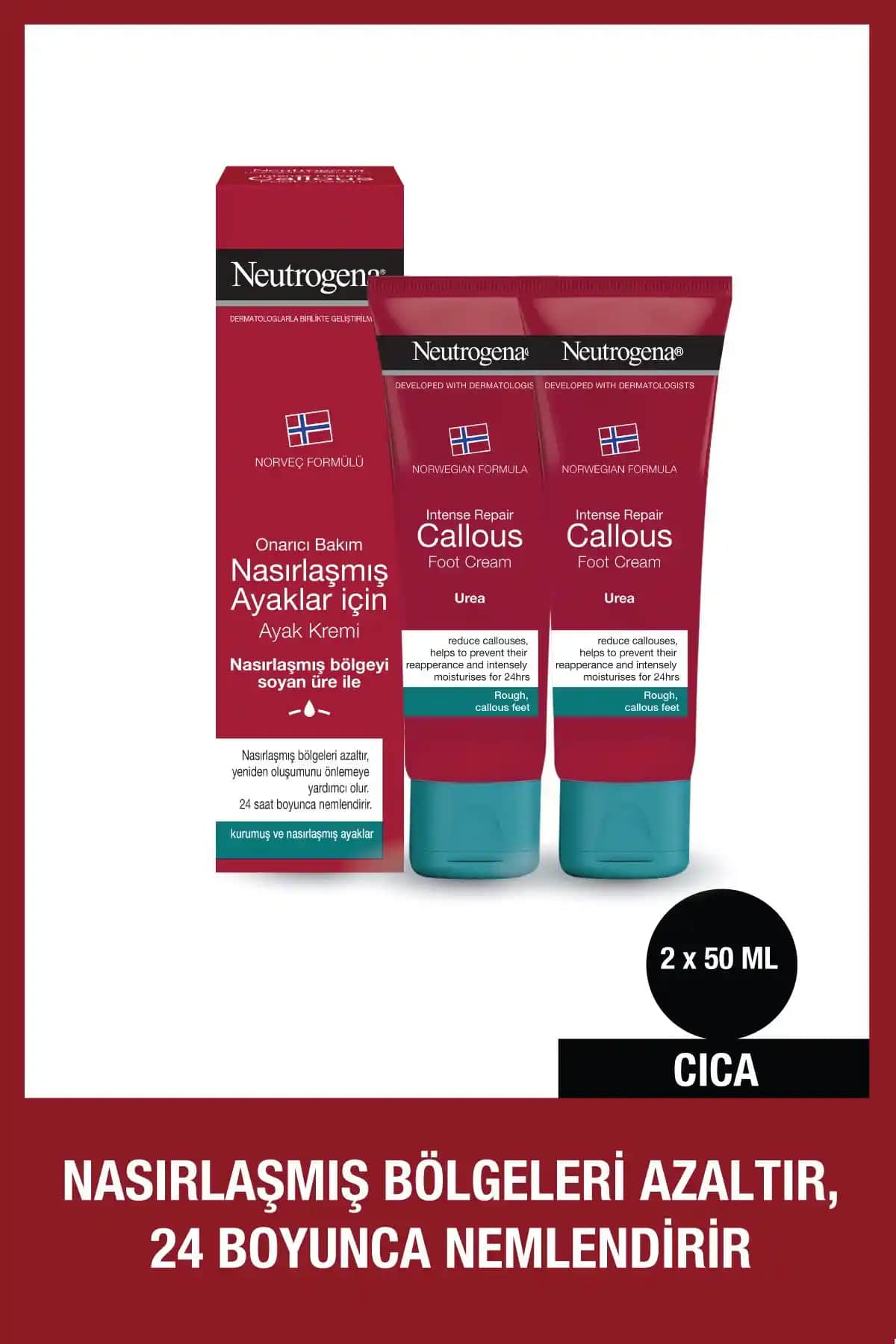 Neutrogena Norveç Formülü Ayak Kremi: Nasır ve Çatlaklara Karşı Etkili Bakım Ürünü