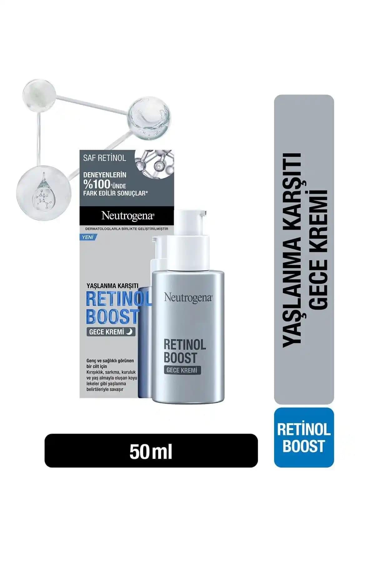 Neutrogena Retinol Boost Gece Kremi ile Yaşlanma Belirtilerine Karşı Güçlü Çözüm