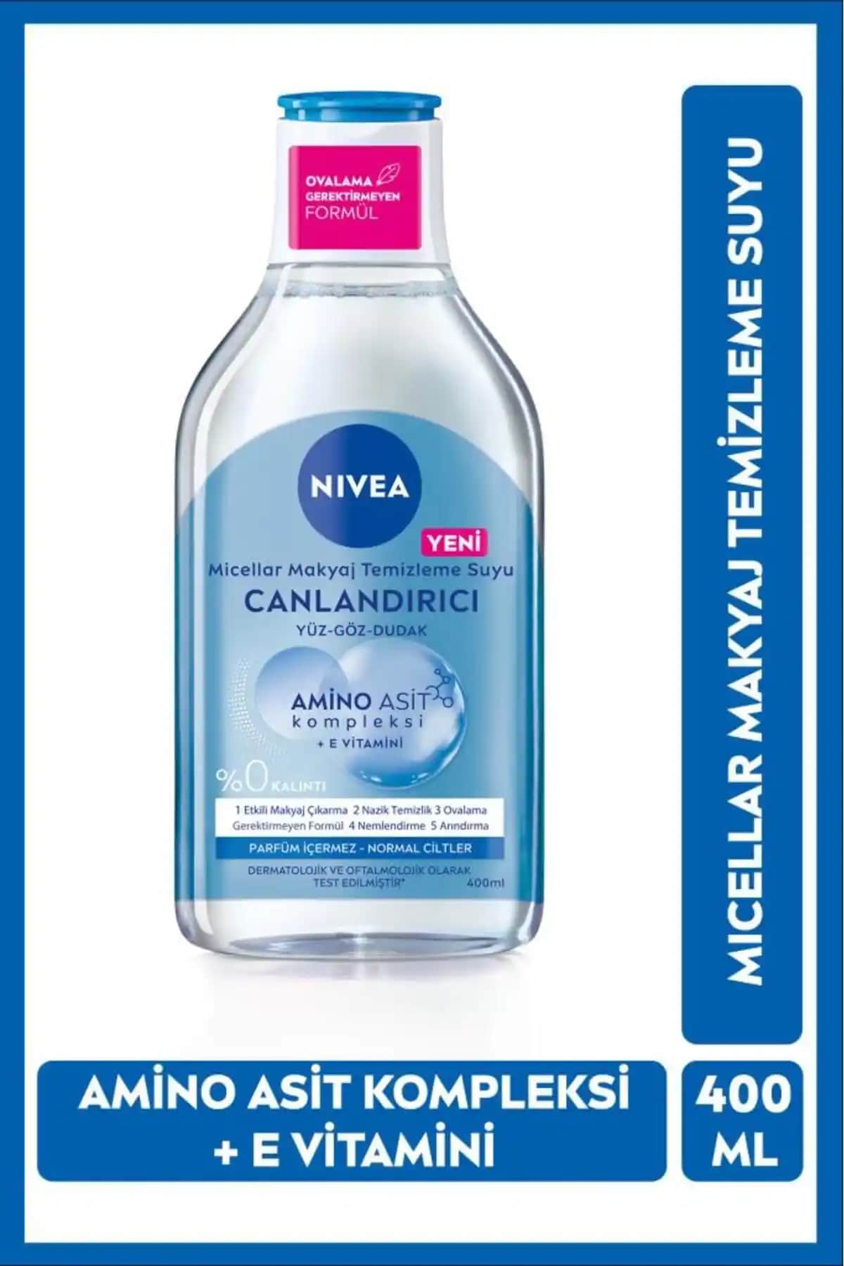 NIVEA Canlandırıcı Micellar Makyaj Temizleme Suyu Özellikleri ve Kullanım Rehberi
