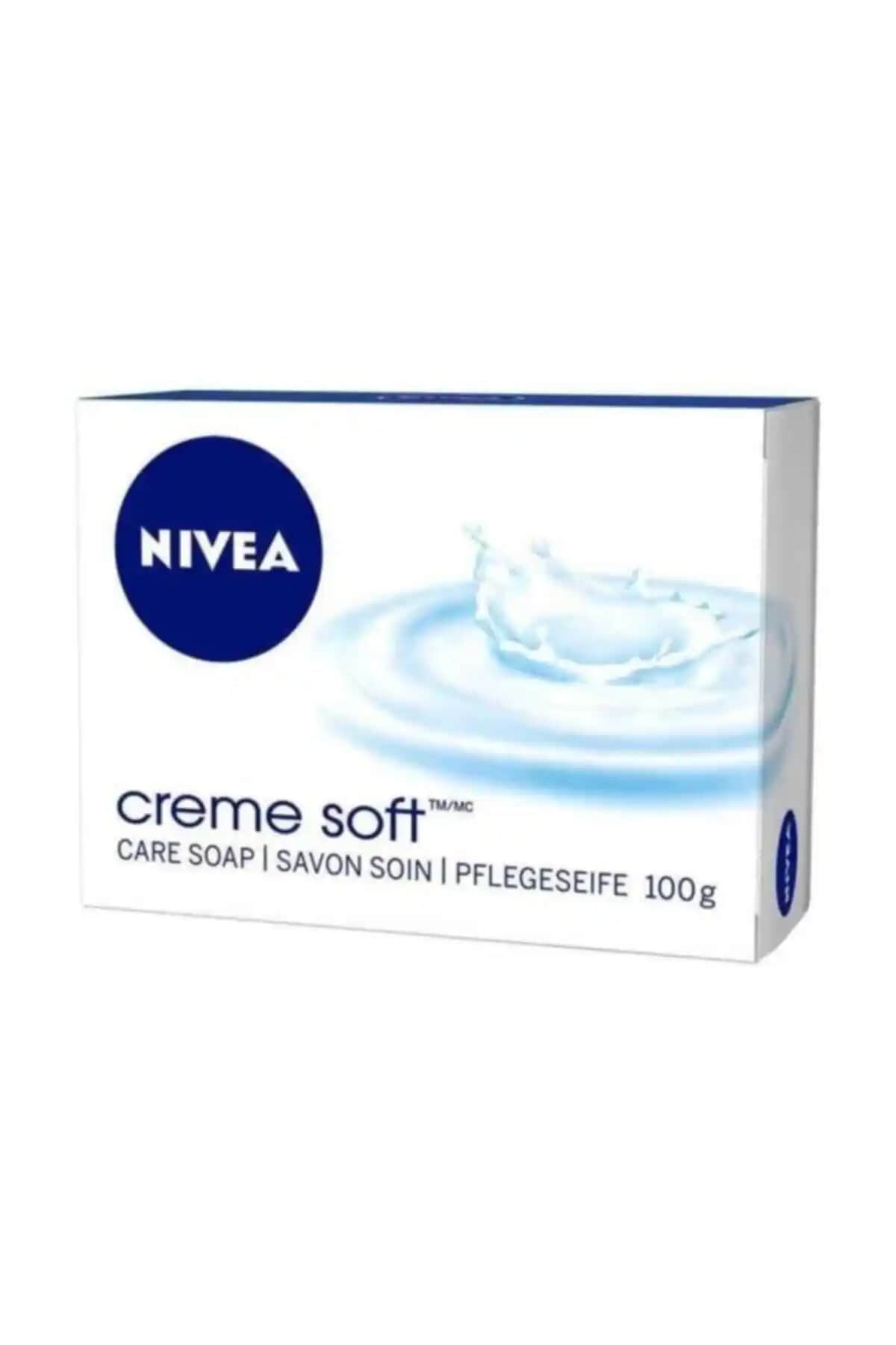 NIVEA Cream Soft Sabun 100 gr: Hassas ve kuru ciltler için nazik temizlik ve yumuşatıcı etkili ürün